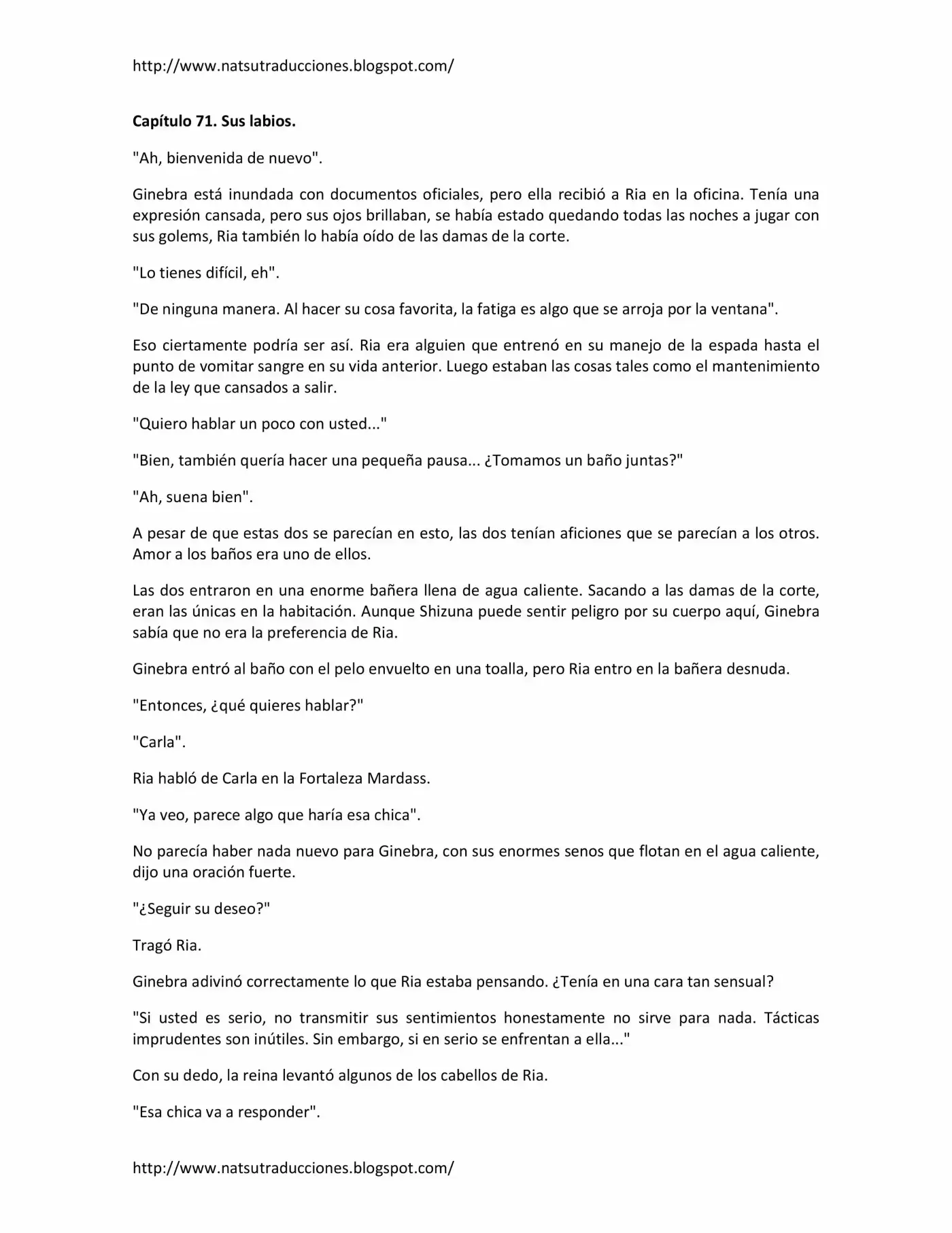 Dragon´s Bloodline (Novela) - Capítulo 71 - Página 1 - LectorTMOo