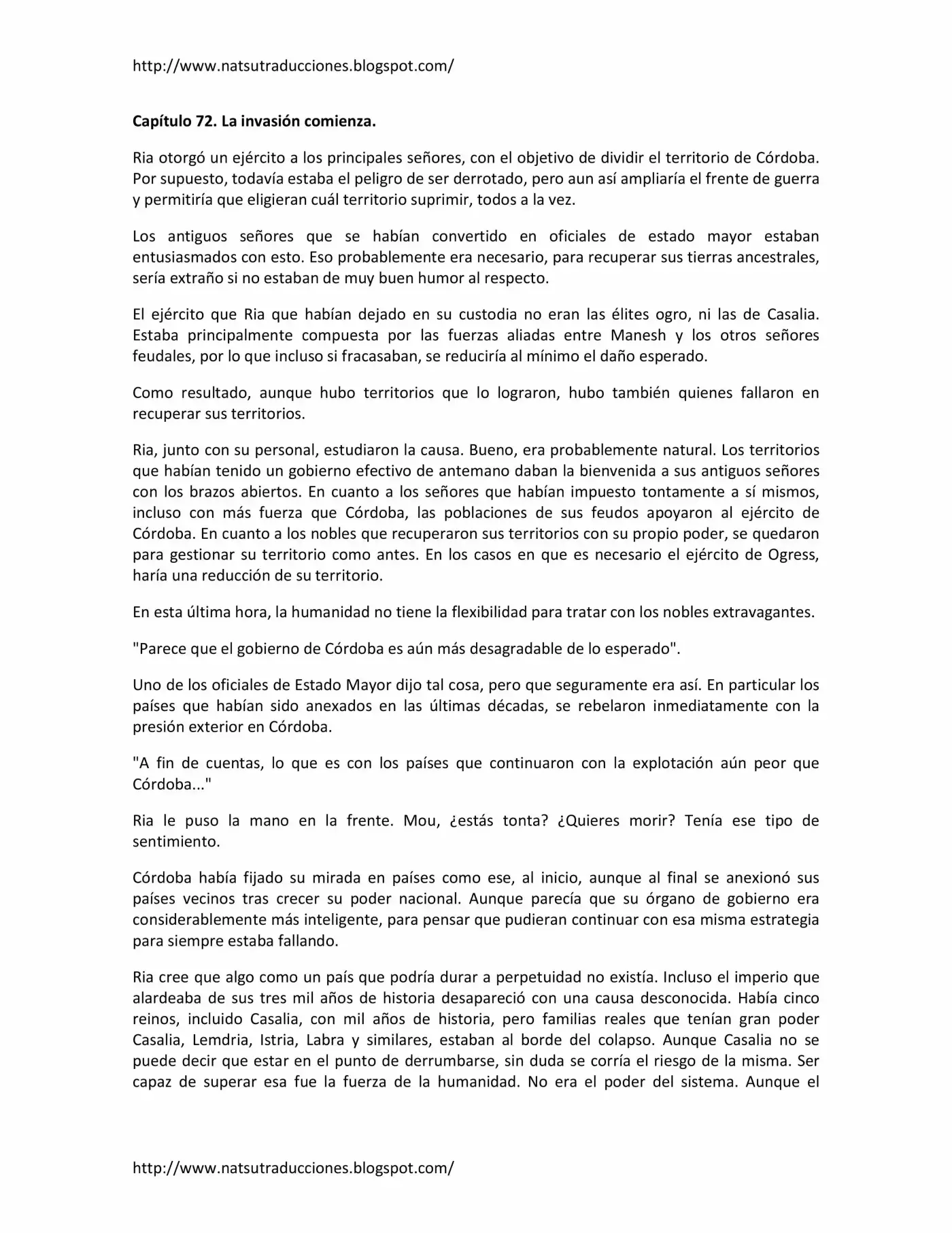Dragon´s Bloodline (Novela) - Capítulo 72 - Página 1 - LectorTMOo