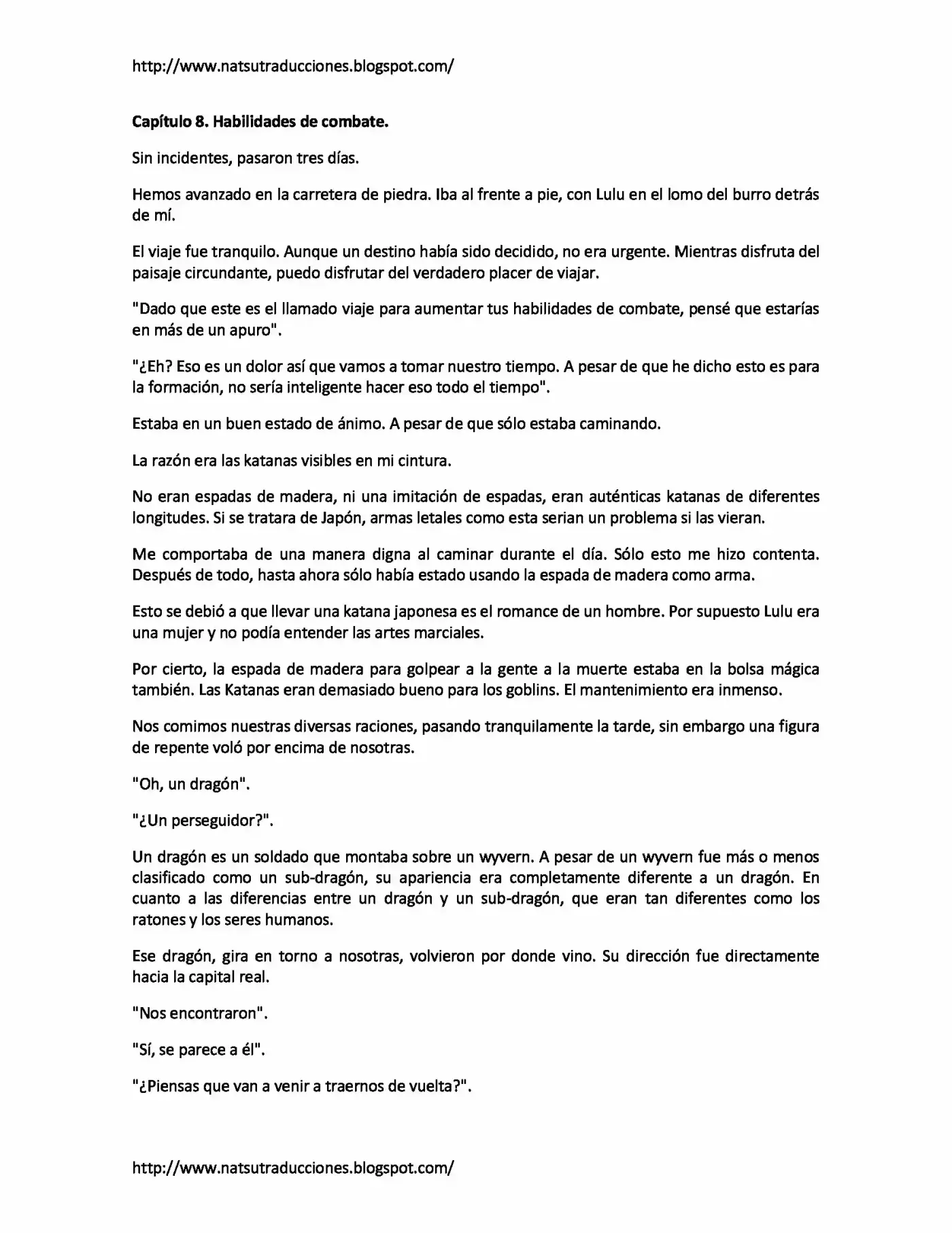 Dragon´s Bloodline (Novela) - Capítulo 8 - Página 1 - LectorTMOo