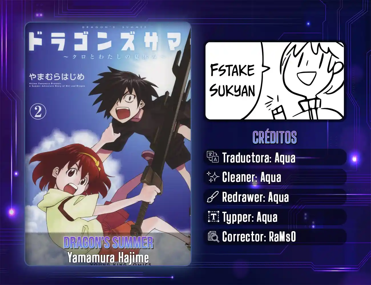 Dragon's Summer - Kuro To Watashi No Natsuyasumi - Capítulo 11 - Página 1 - LectorTMOo