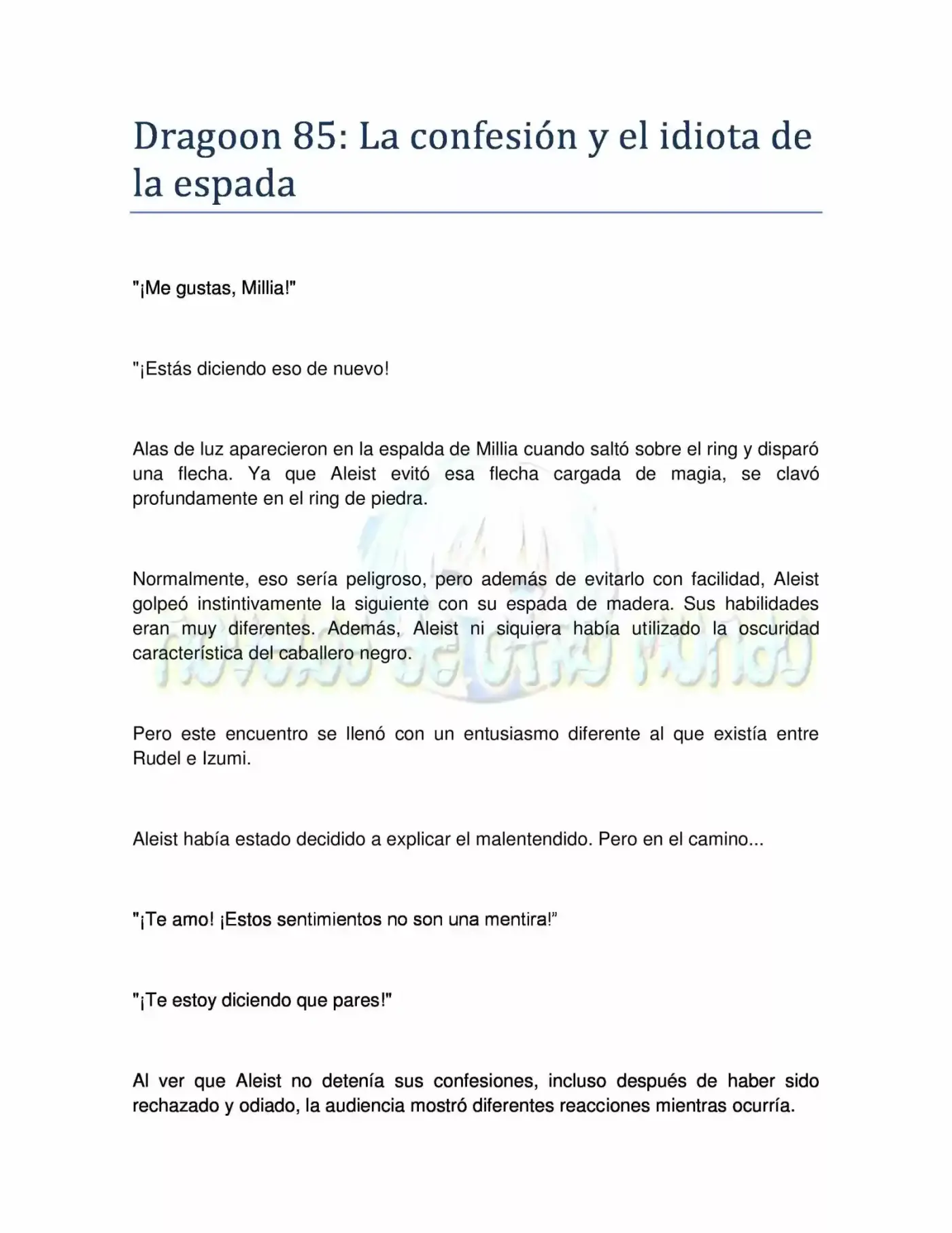 Dragoon (Novela) - Capítulo 85 - Página 2 - LectorTMOo