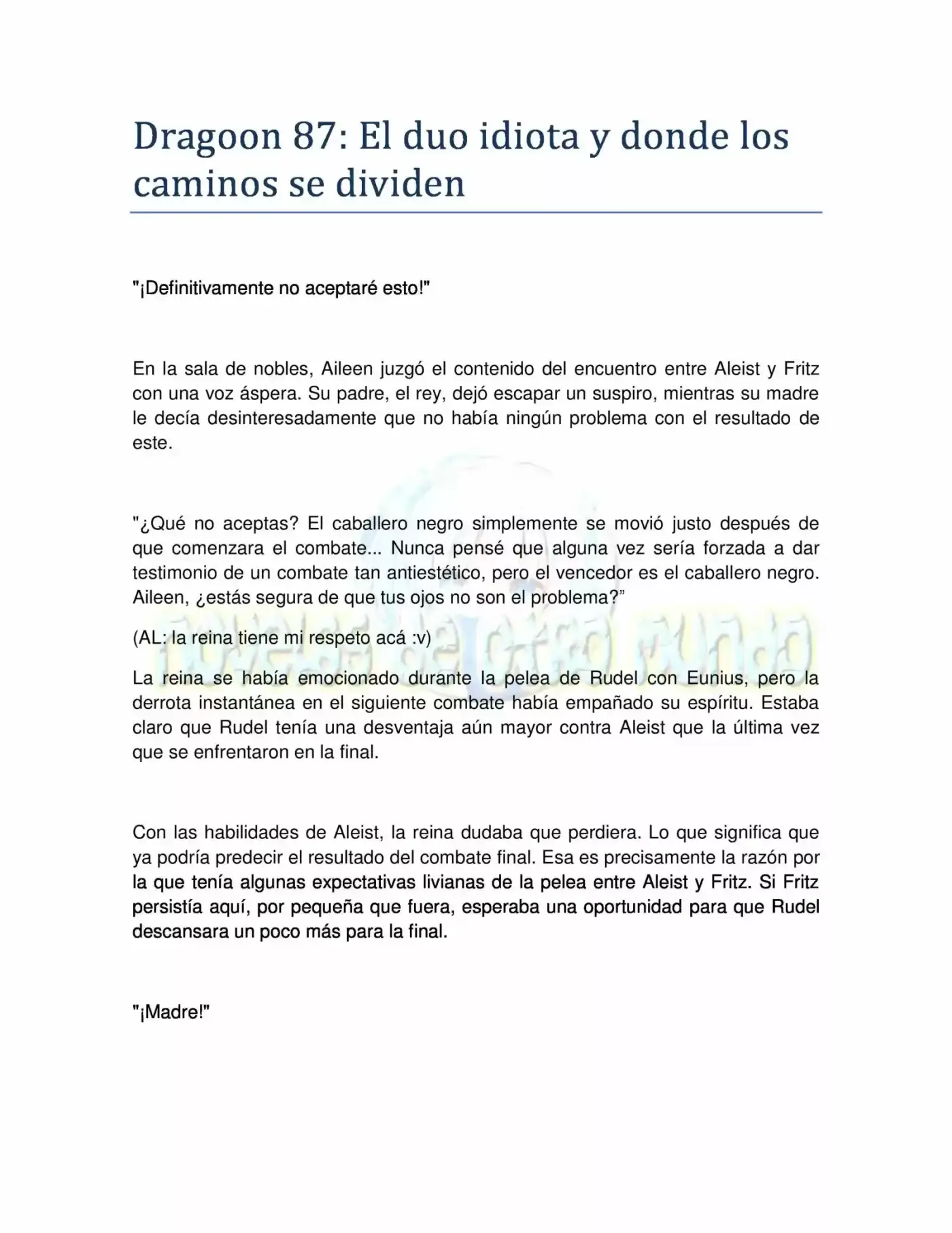 Dragoon (Novela) - Capítulo 87 - Página 2 - LectorTMOo