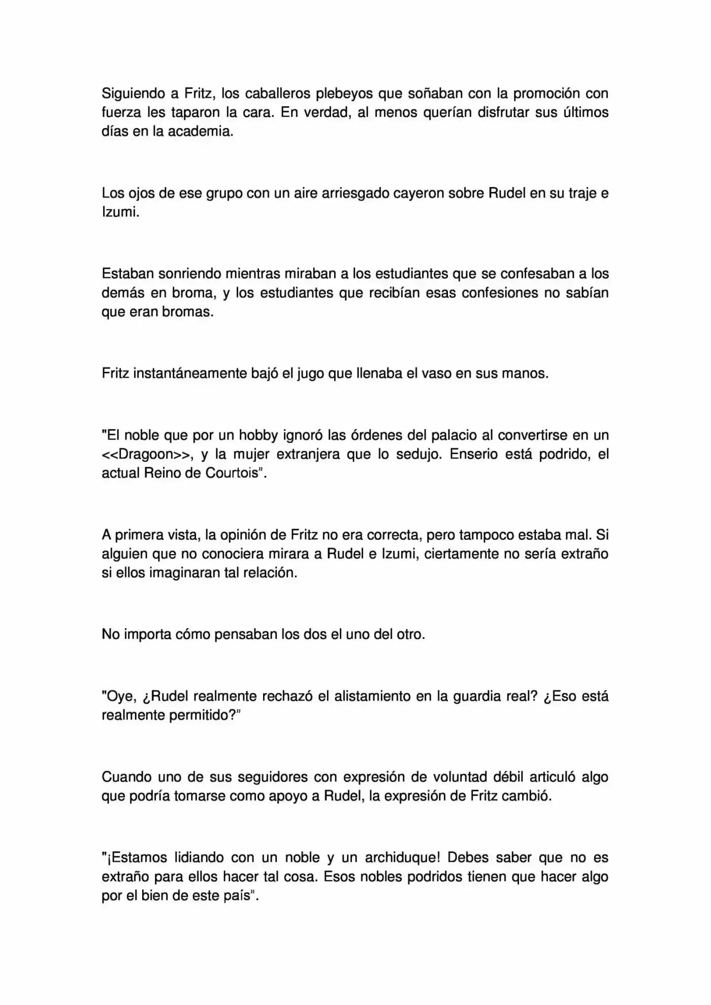Dragoon (Novela) - Capítulo 94 - Página 5 - LectorTMOo