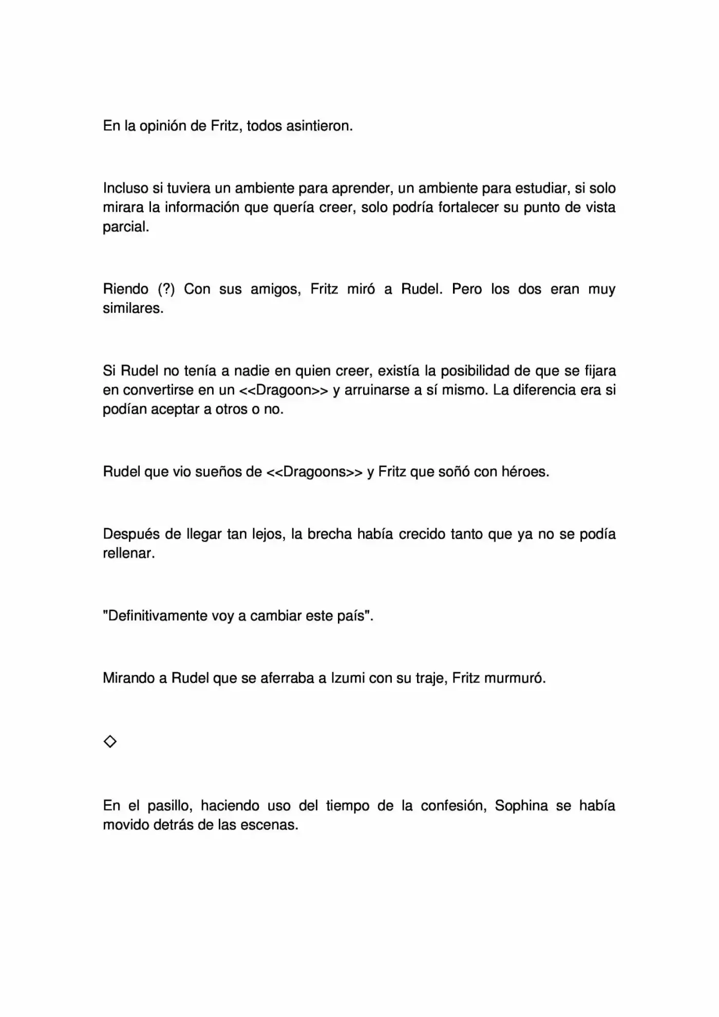 Dragoon (Novela) - Capítulo 94 - Página 6 - LectorTMOo