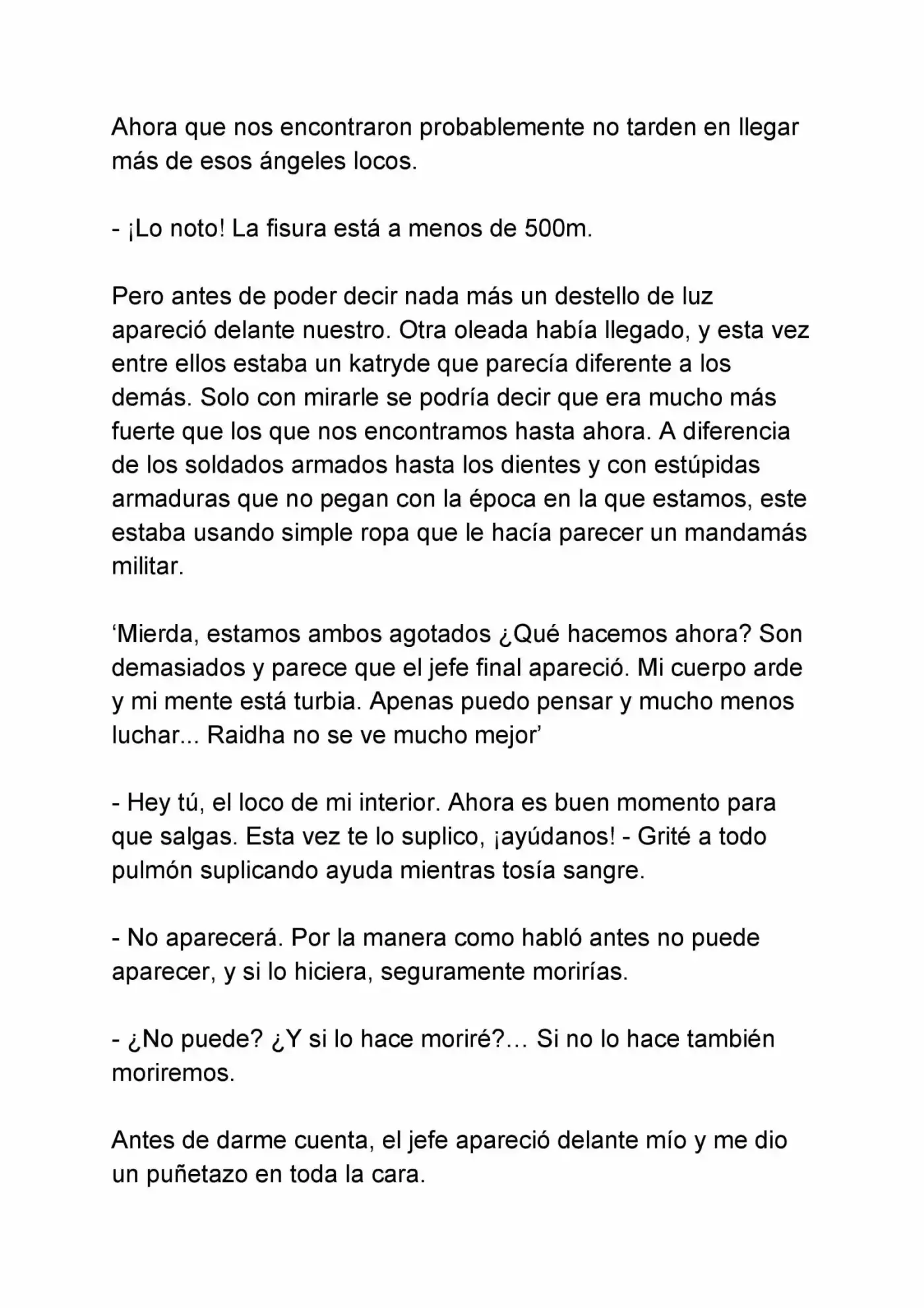 Drayd (Novela) - Capítulo 10 - Página 6 - LectorTMOo