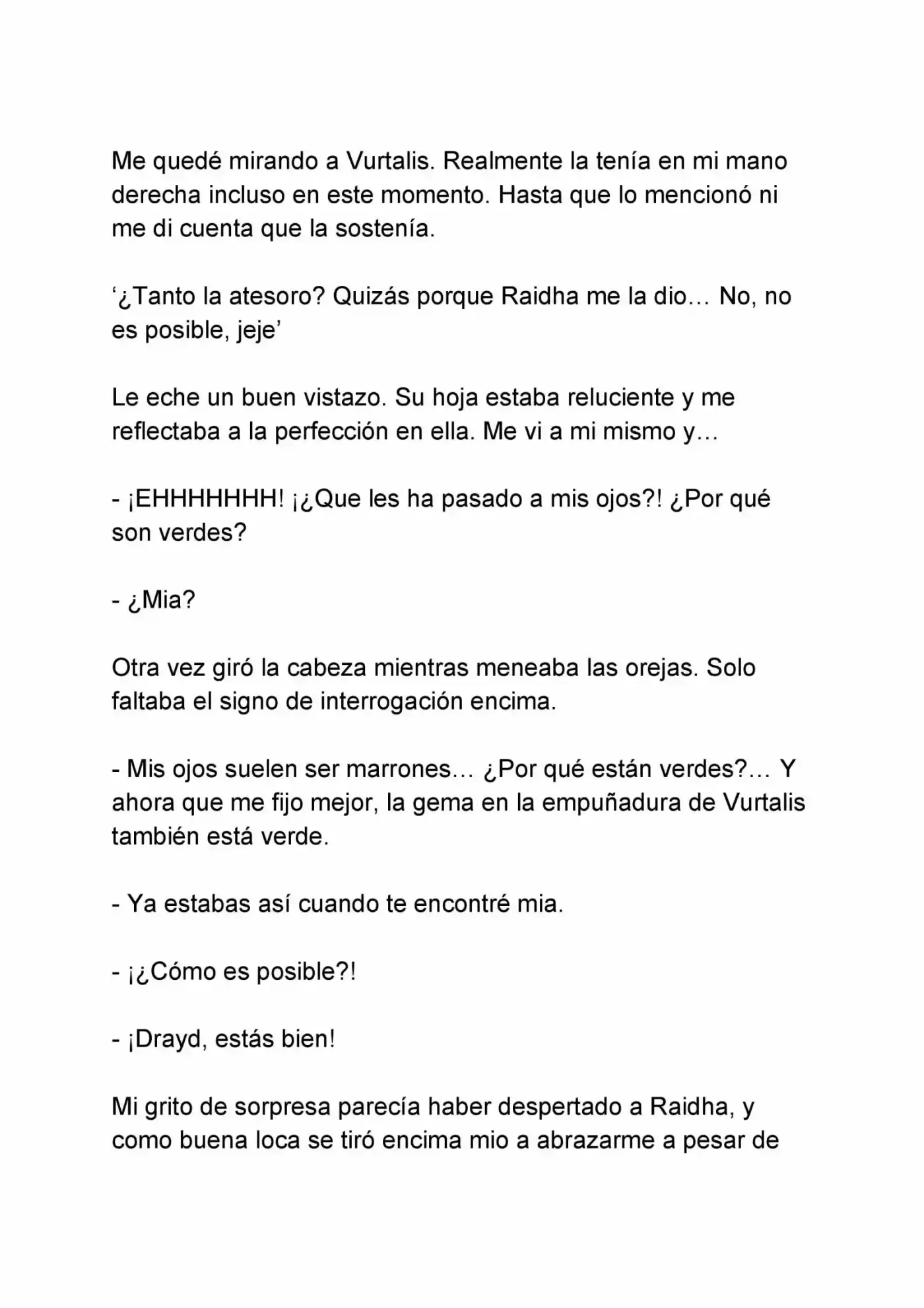 Drayd (Novela) - Capítulo 11 - Página 4 - LectorTMOo