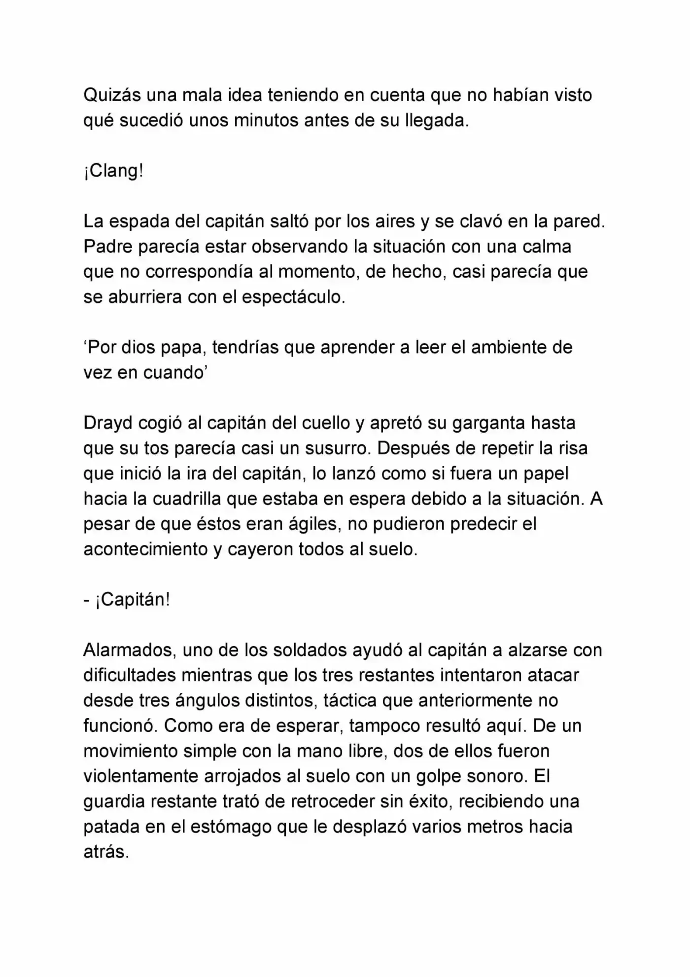 Drayd (Novela) - Capítulo 3 - Página 4 - LectorTMOo