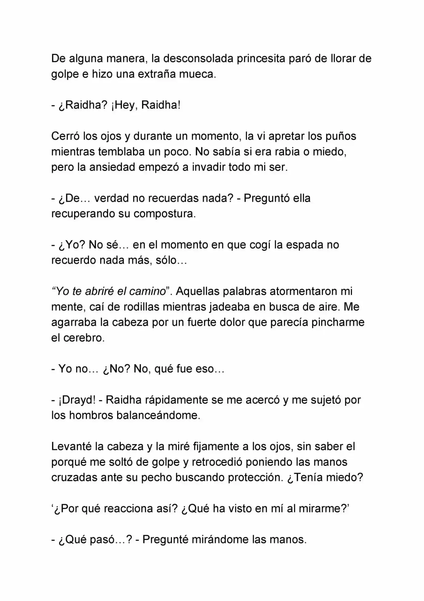 Drayd (Novela) - Capítulo 4 - Página 4 - LectorTMOo