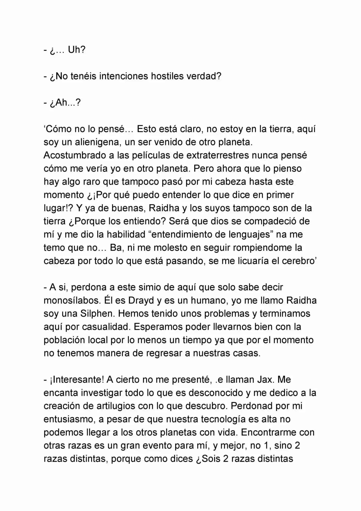 Drayd (Novela) - Capítulo 4 - Página 8 - LectorTMOo