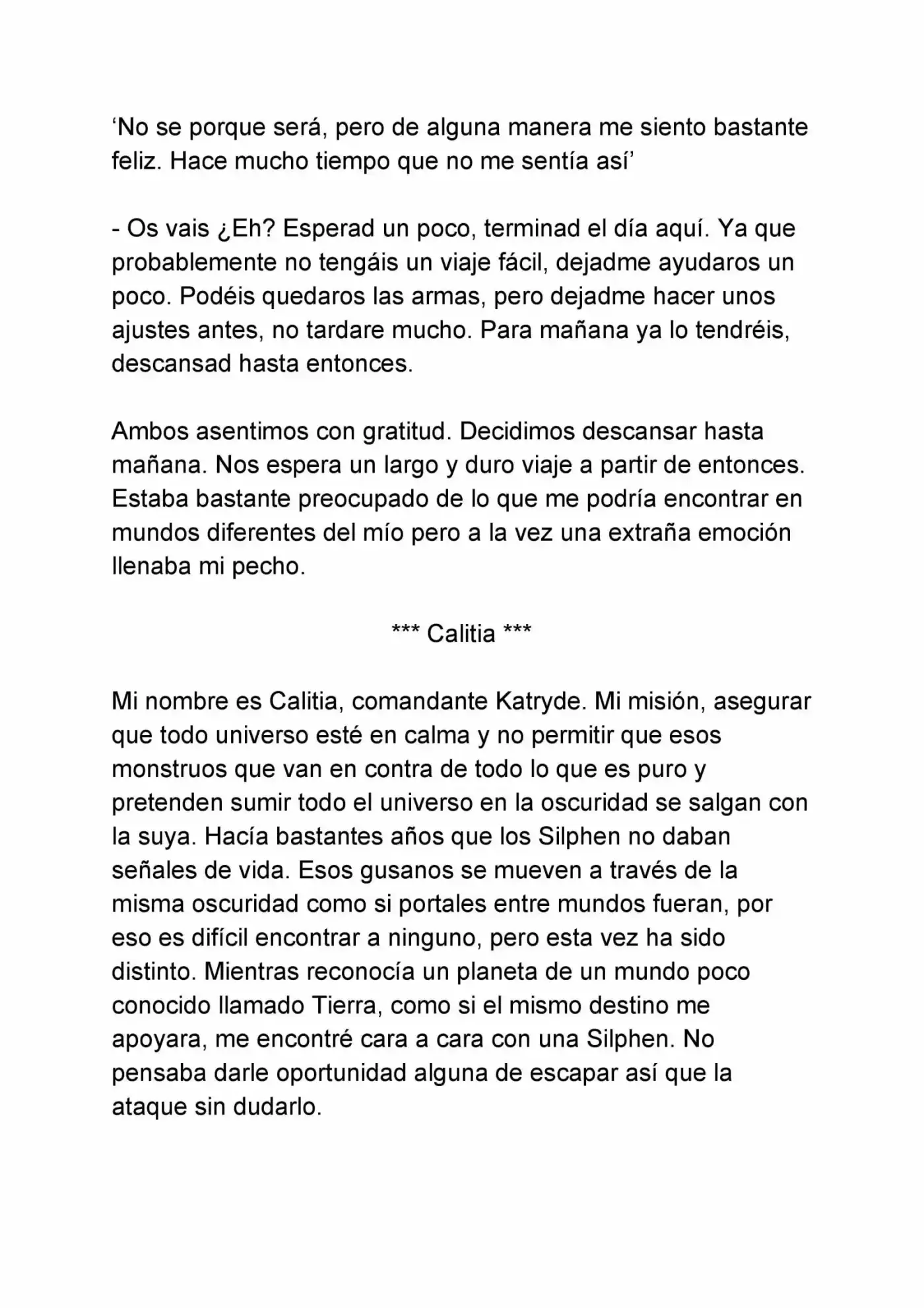 Drayd (Novela) - Capítulo 5 - Página 6 - LectorTMOo