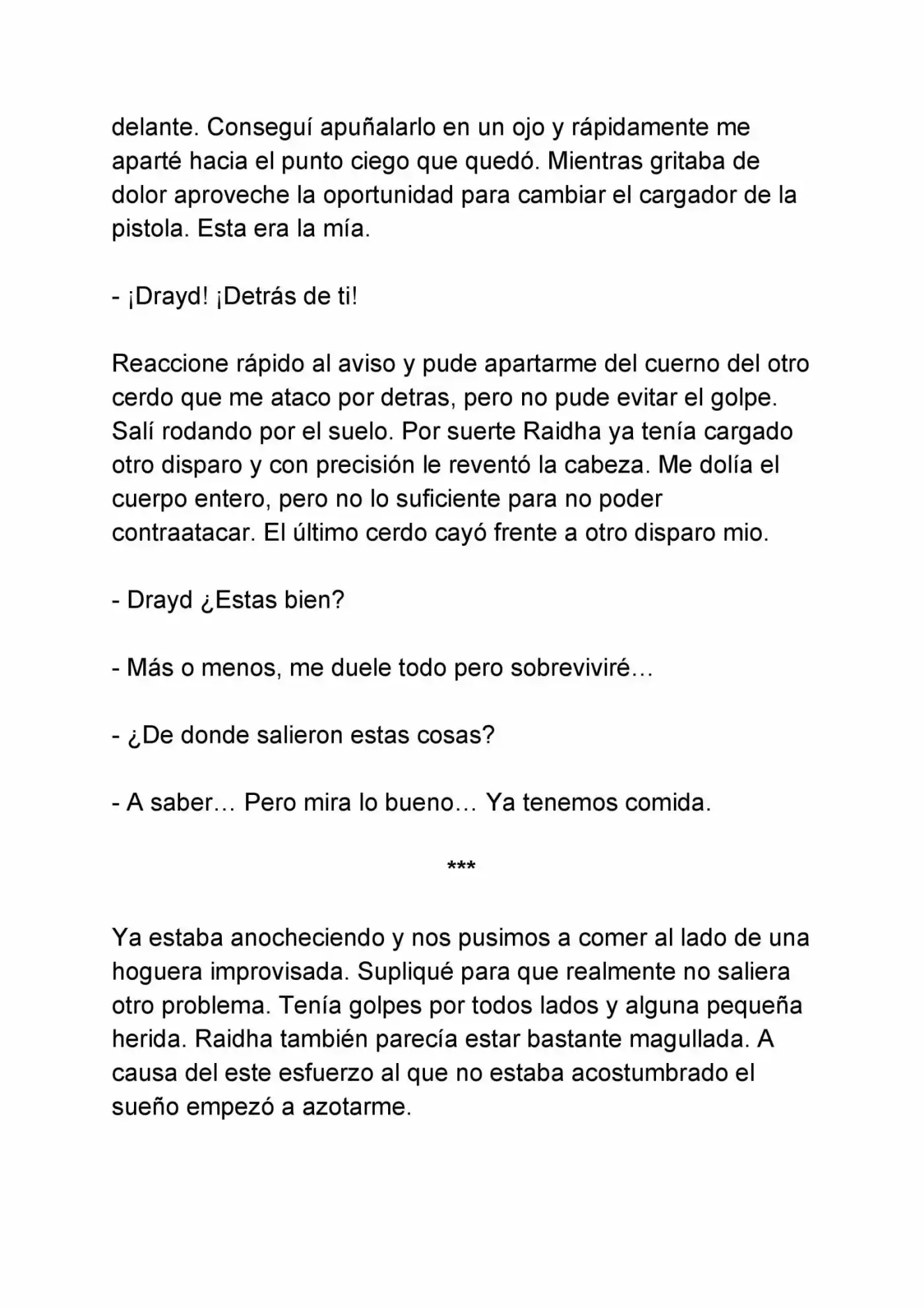 Drayd (Novela) - Capítulo 7 - Página 5 - LectorTMOo