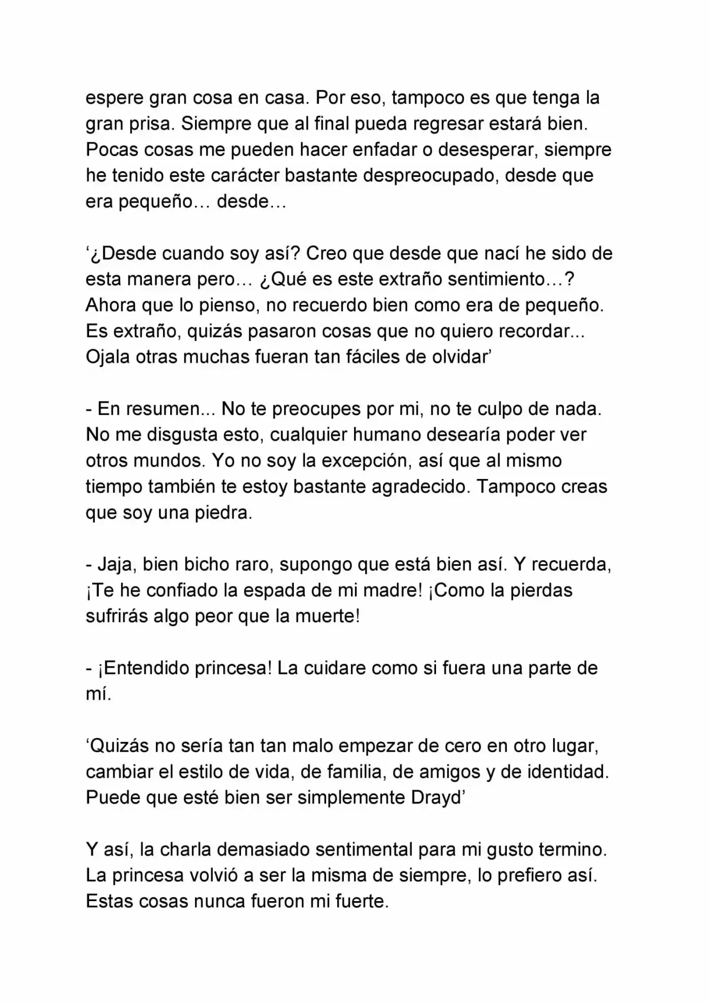 Drayd (Novela) - Capítulo 7 - Página 10 - LectorTMOo