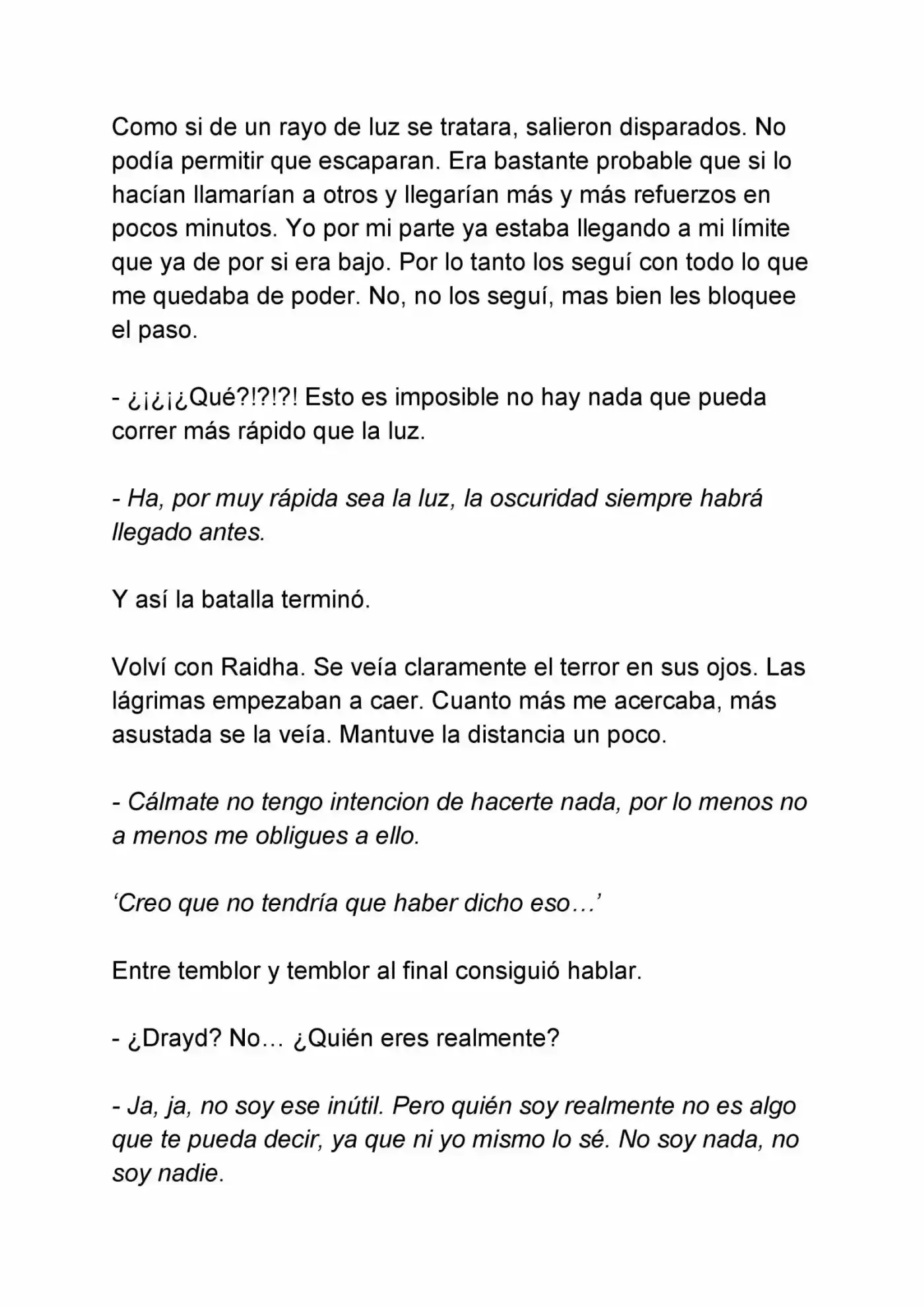 Drayd (Novela) - Capítulo 9 - Página 5 - LectorTMOo