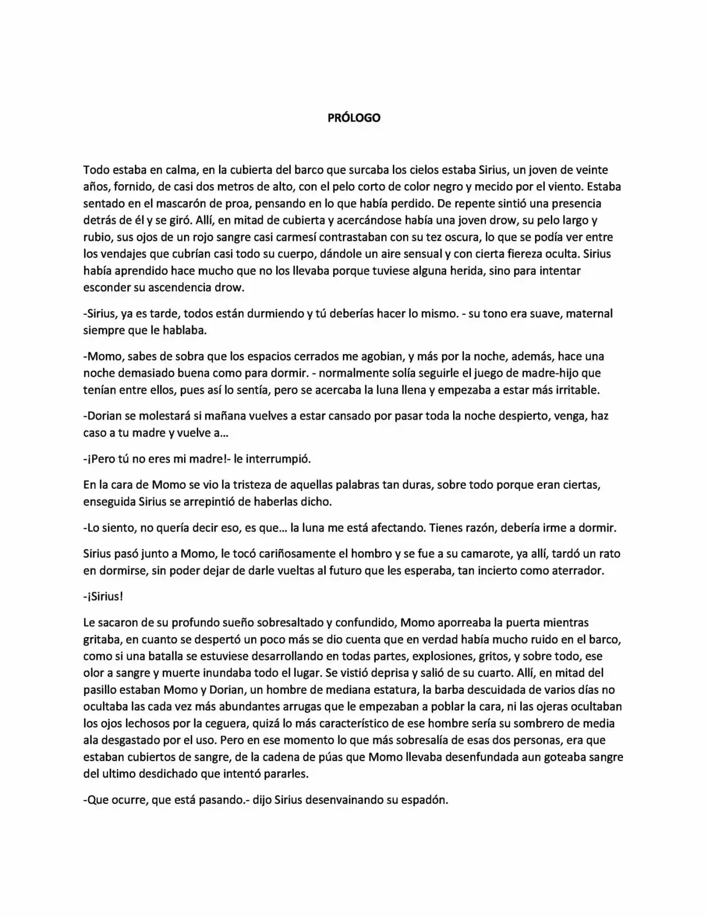 Dream Of Gods (Novela) - Capítulo - Página 1 - LectorTMOo