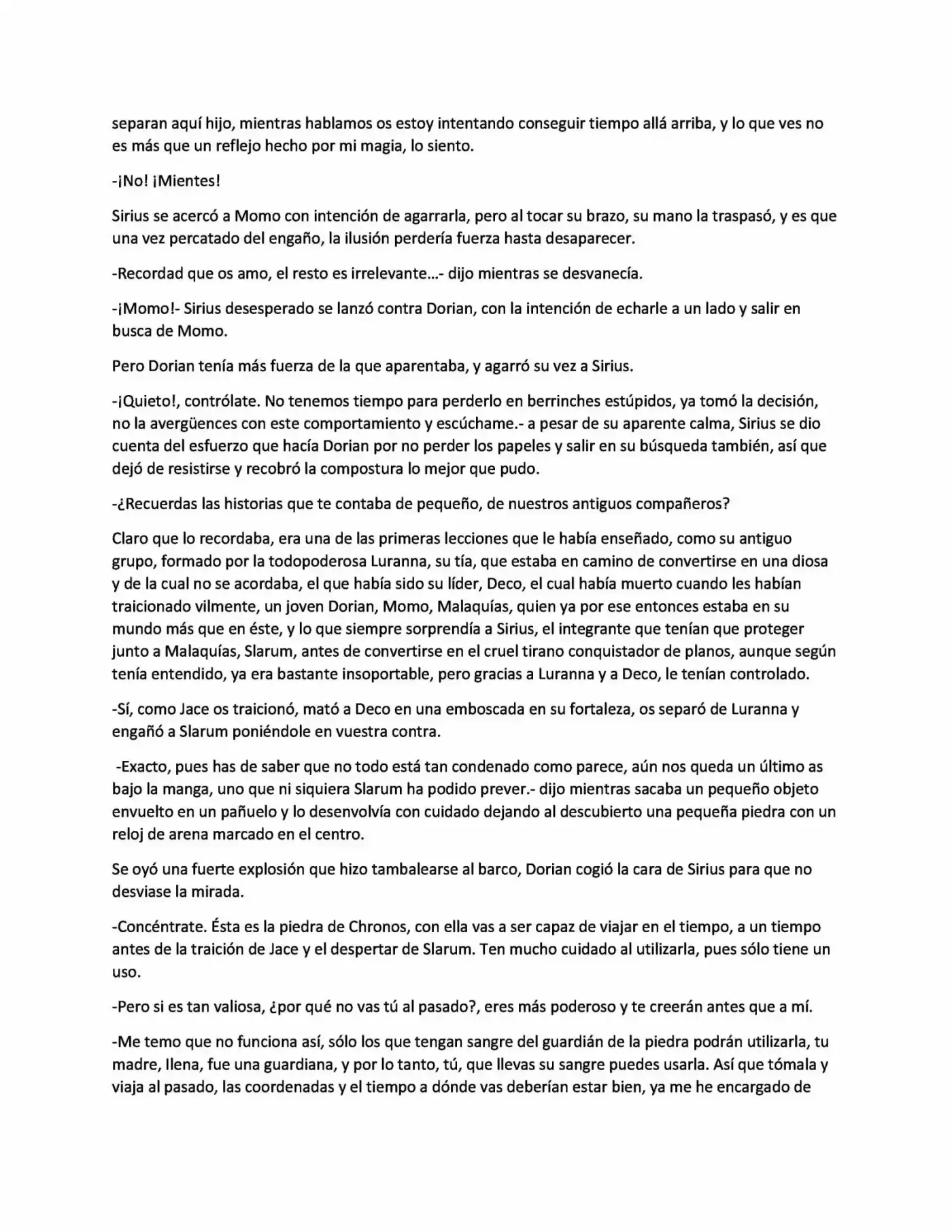Dream Of Gods (Novela) - Capítulo - Página 3 - LectorTMOo