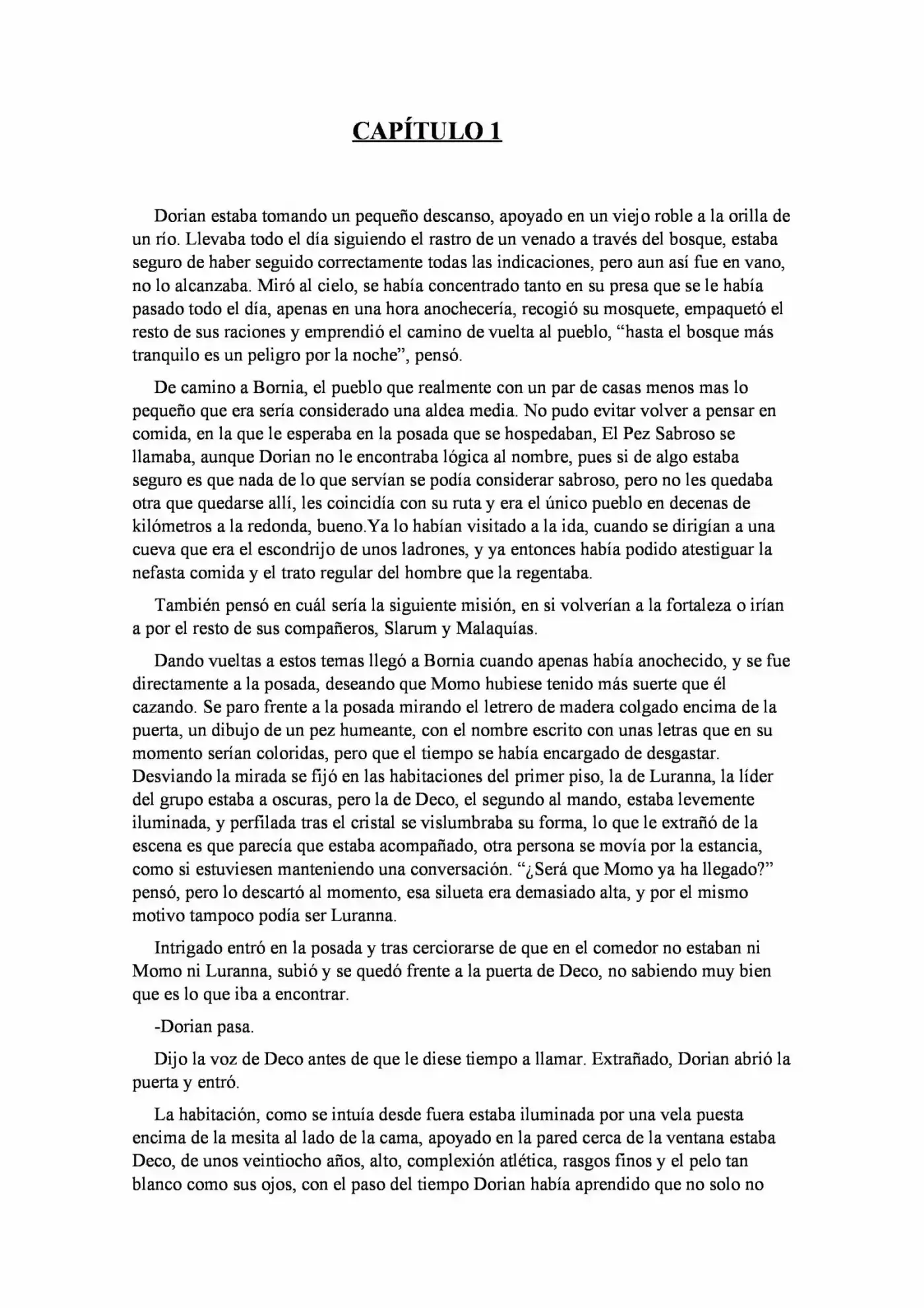 Dream Of Gods (Novela) - Capítulo 1 - Página 1 - LectorTMOo