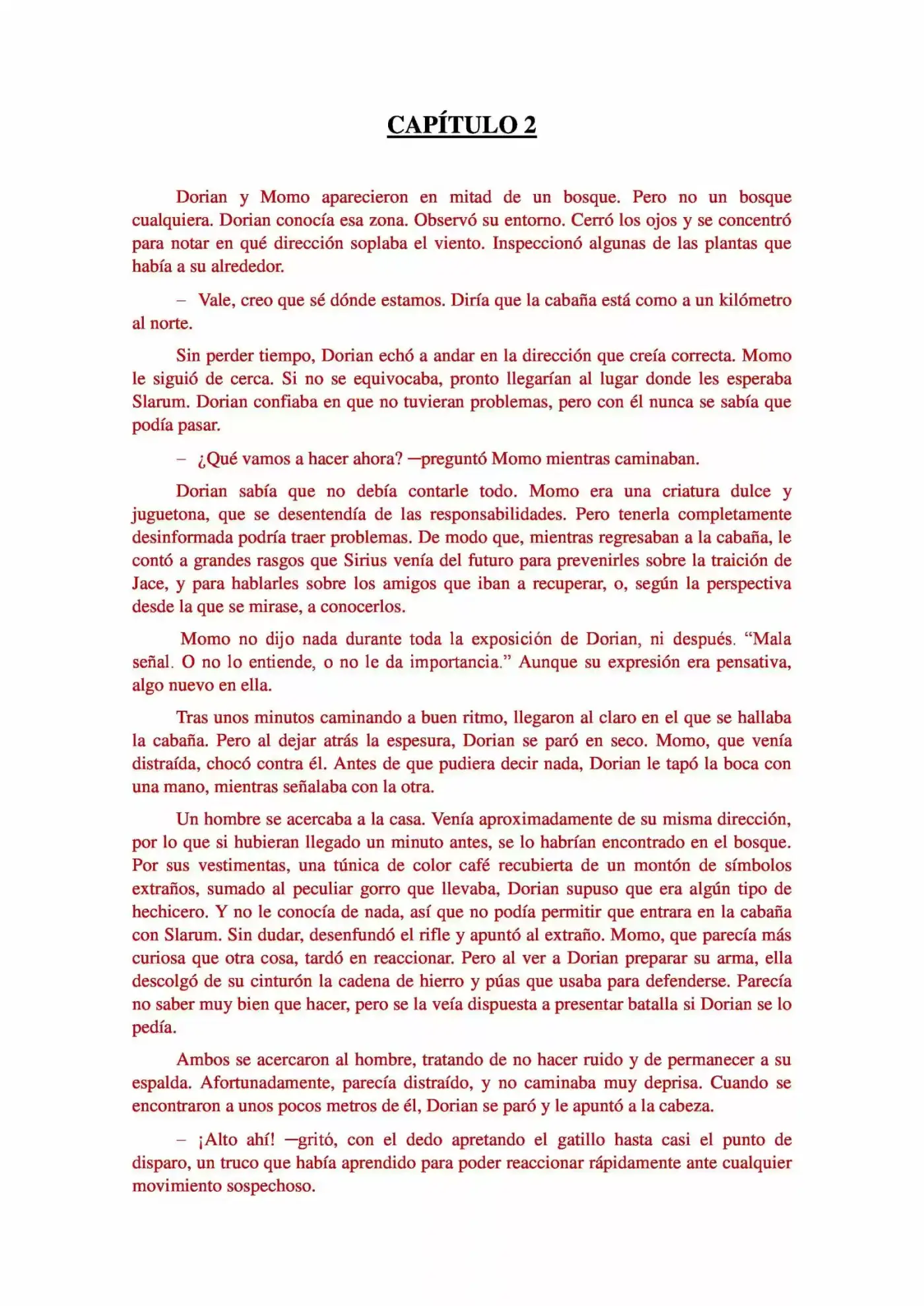 Dream Of Gods (Novela) - Capítulo 2 - Página 1 - LectorTMOo