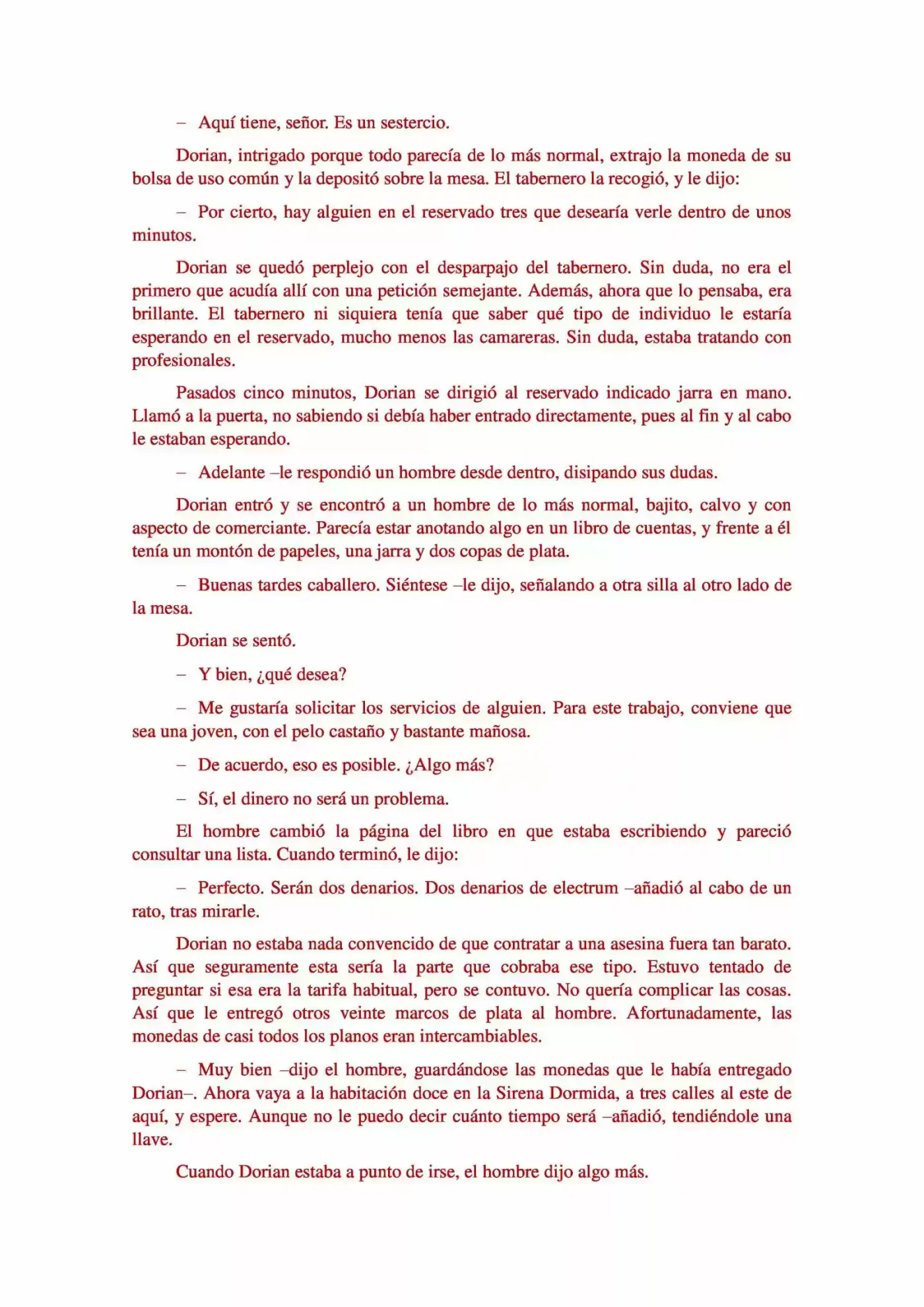 Dream Of Gods (Novela) - Capítulo 3 - Página 7 - LectorTMOo