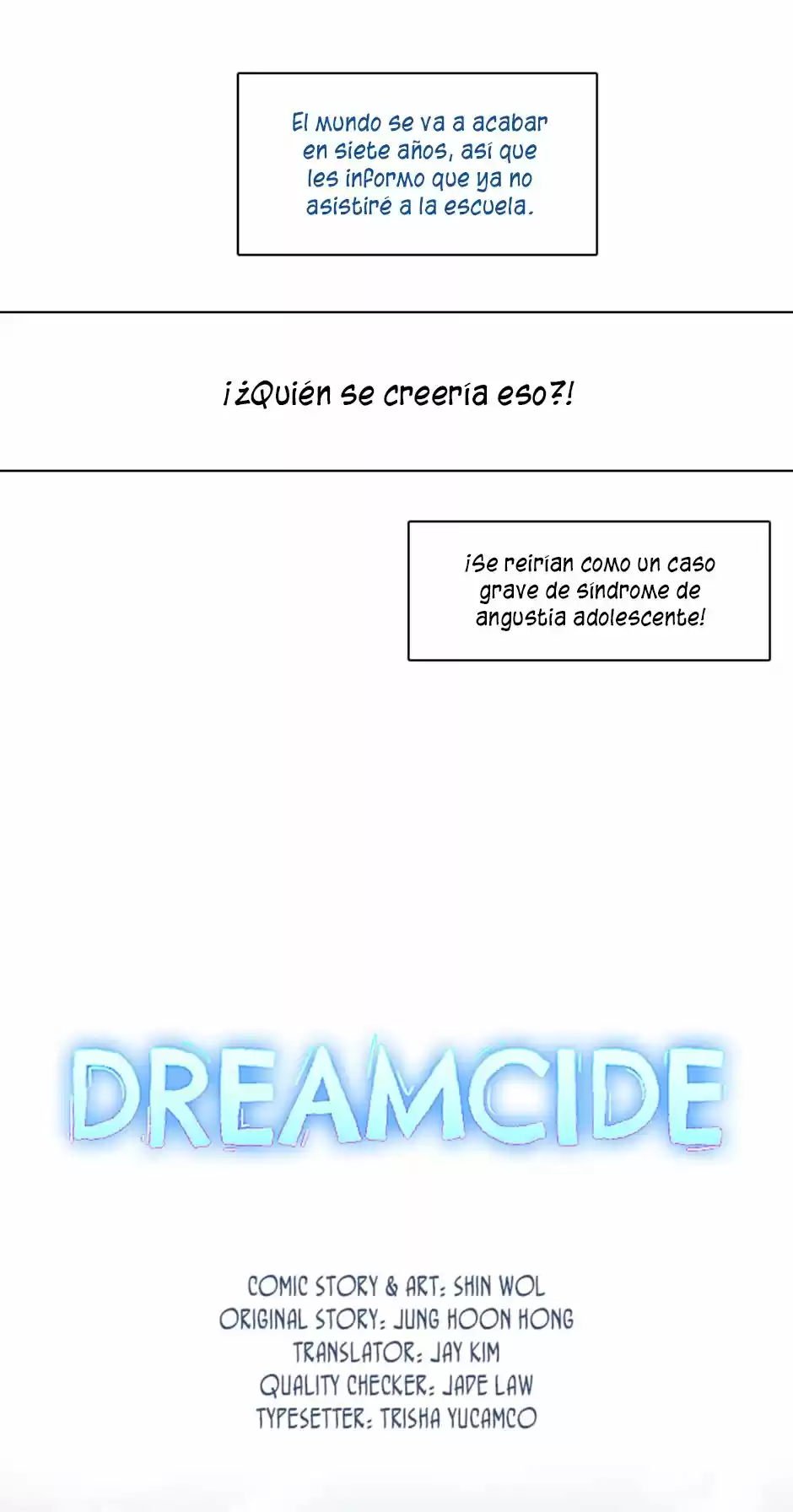 Dreamcide - Capítulo 6 - Página 8 - LectorTMOo