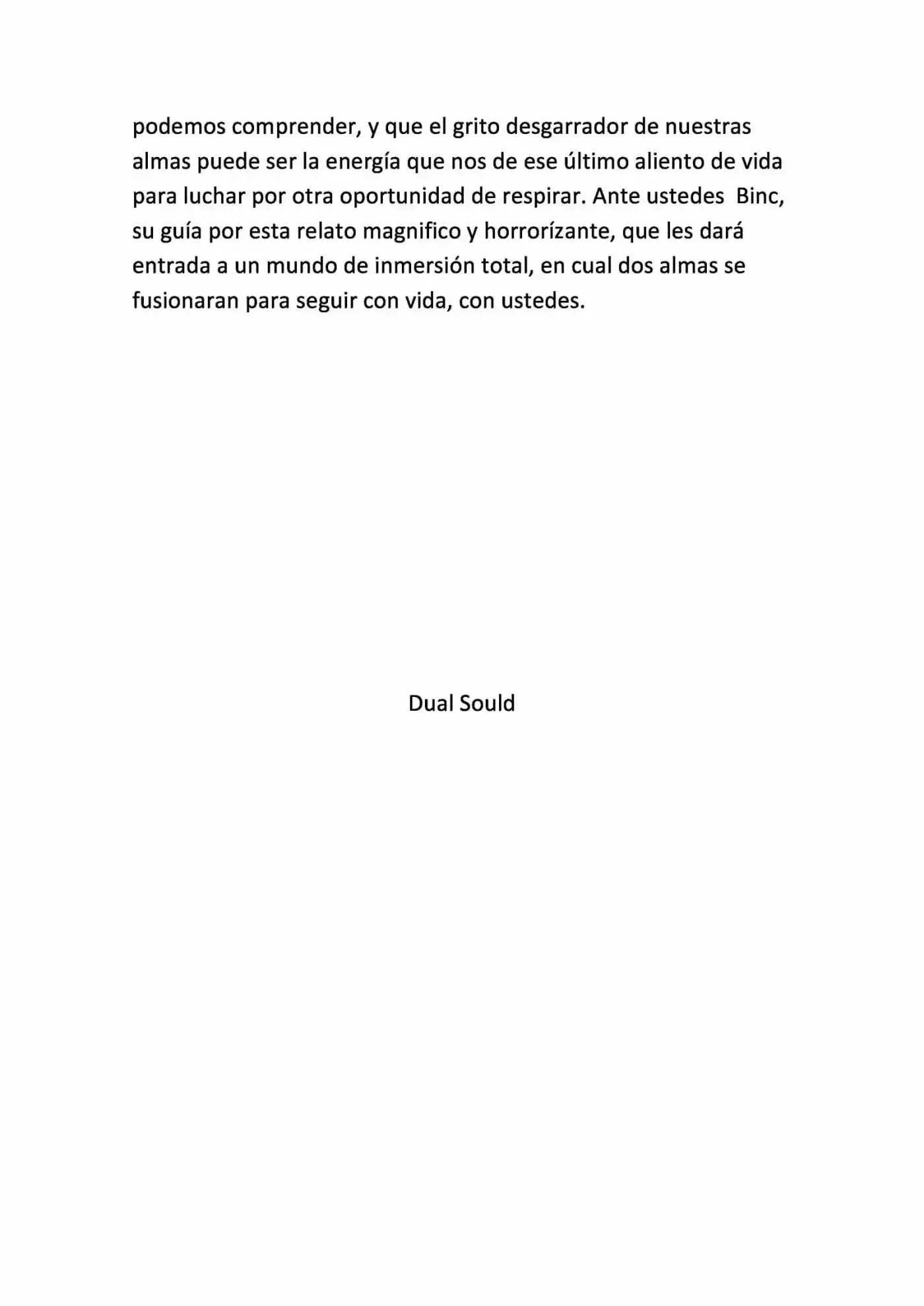Dual Sould (Novela) - Capítulo 1 - Página 6 - LectorTMOo