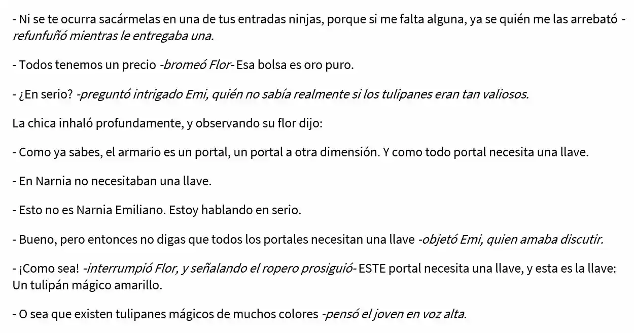 Dueños Del Arcoiris (Novela) - Capítulo 3 - Página 6 - LectorTMOo