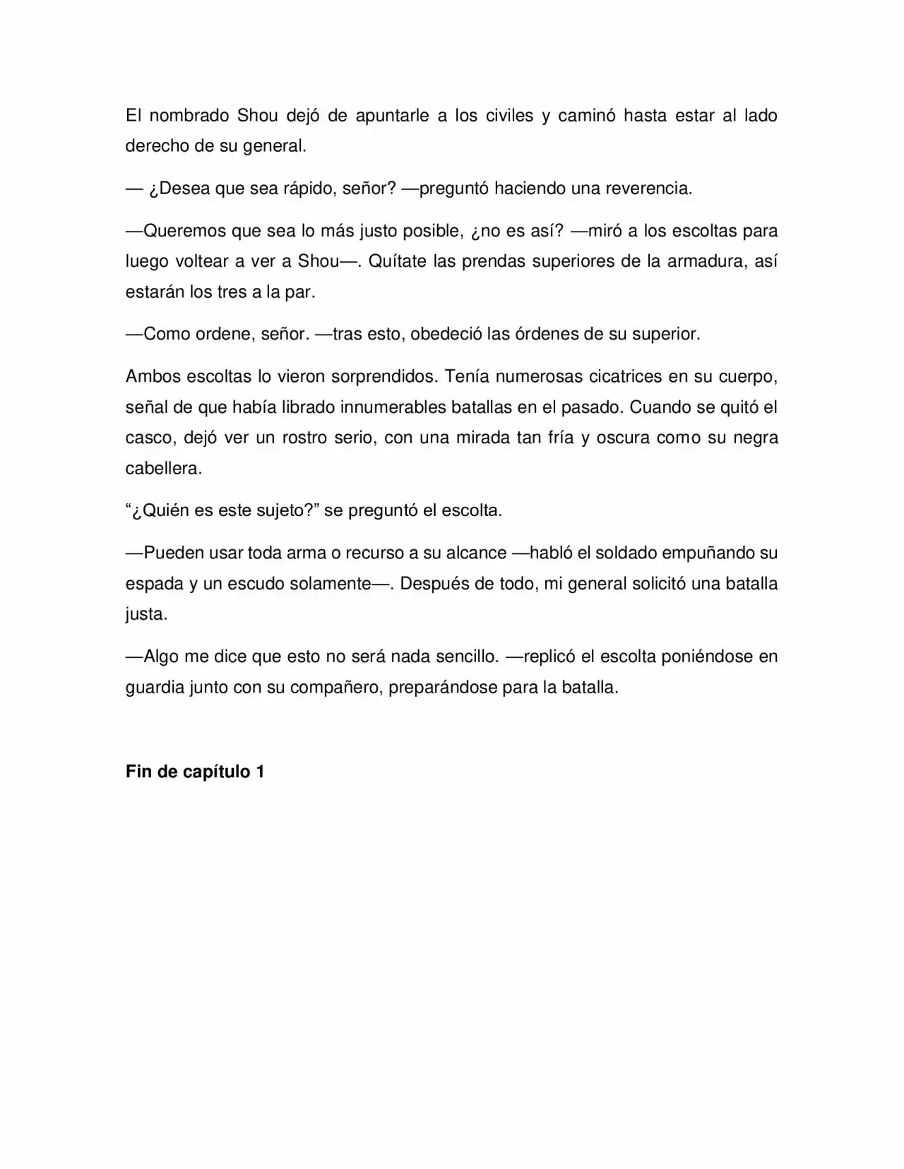 Duelo De Deidades (Novela) - Capítulo 1 - Página 7 - LectorTMOo