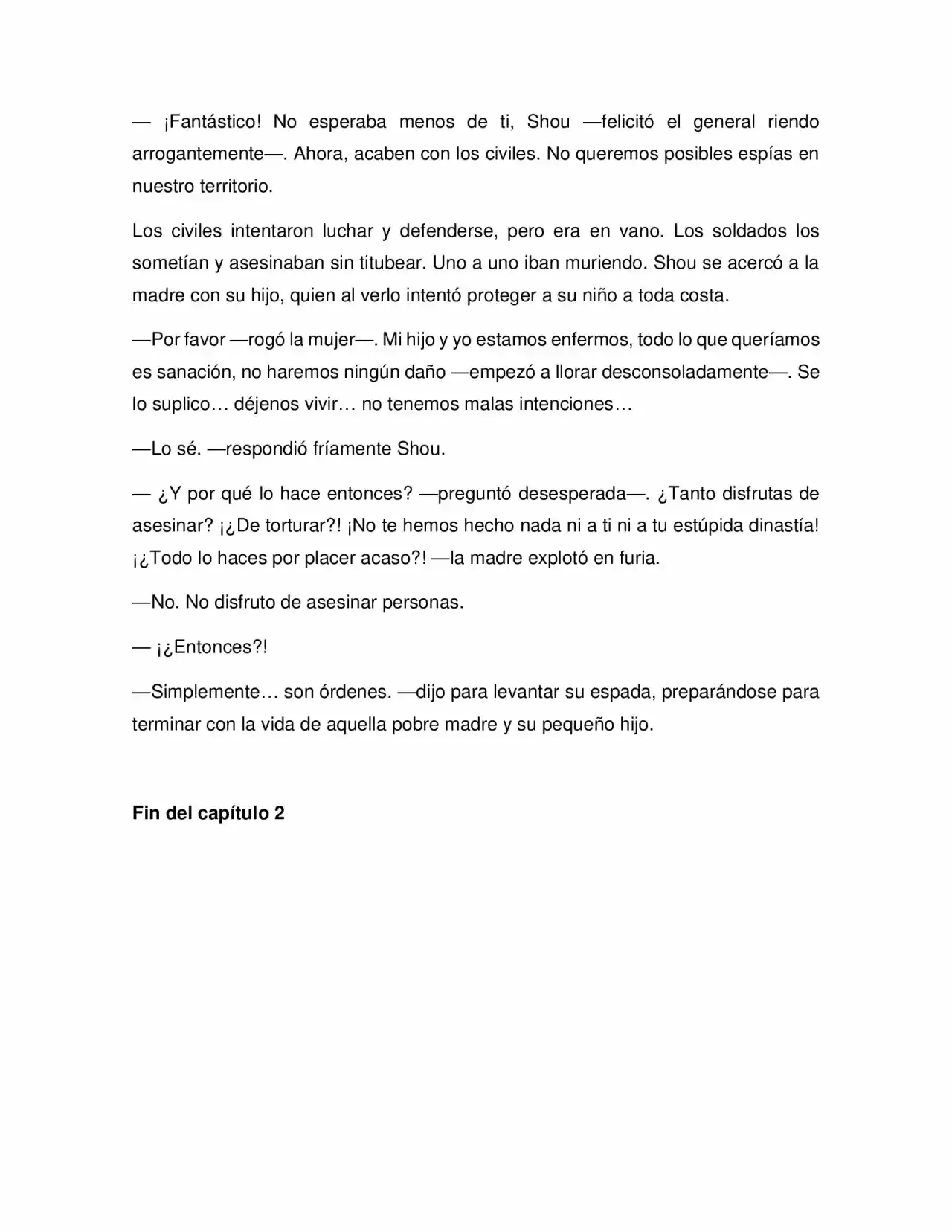 Duelo De Deidades (Novela) - Capítulo 2 - Página 5 - LectorTMOo