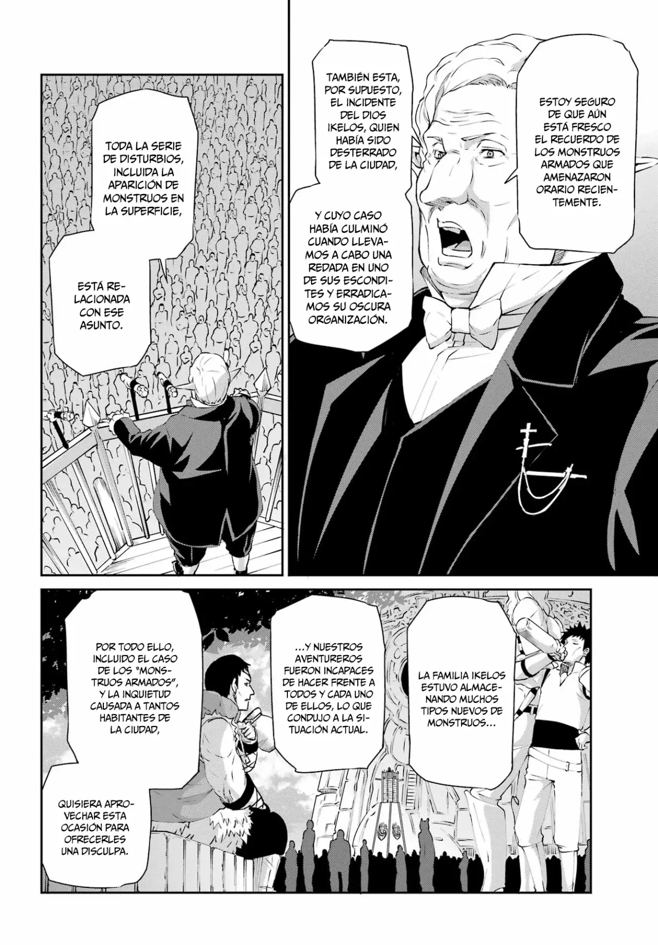Dungeon Ni Deai Wo Motomeru No Wa Machigatteiru Darou Ka Gaiden: Sword Oratoria - Capítulo 140 - Página 15 - LectorTMOo