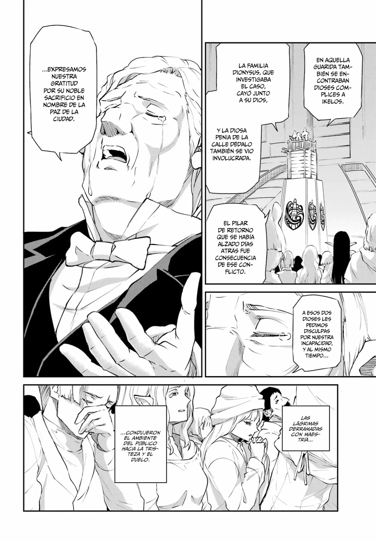Dungeon Ni Deai Wo Motomeru No Wa Machigatteiru Darou Ka Gaiden: Sword Oratoria - Capítulo 140 - Página 19 - LectorTMOo