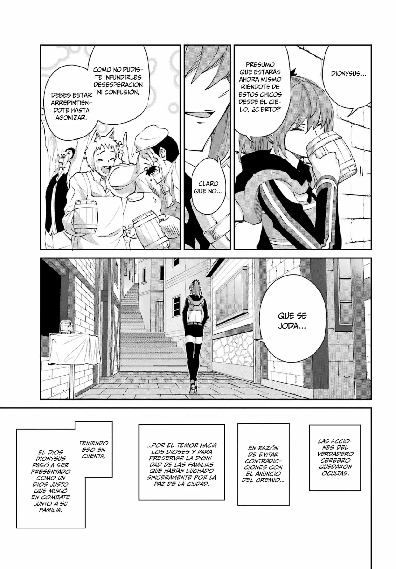 Dungeon Ni Deai Wo Motomeru No Wa Machigatteiru Darou Ka Gaiden: Sword Oratoria - Capítulo 140 - Página 22 - LectorTMOo