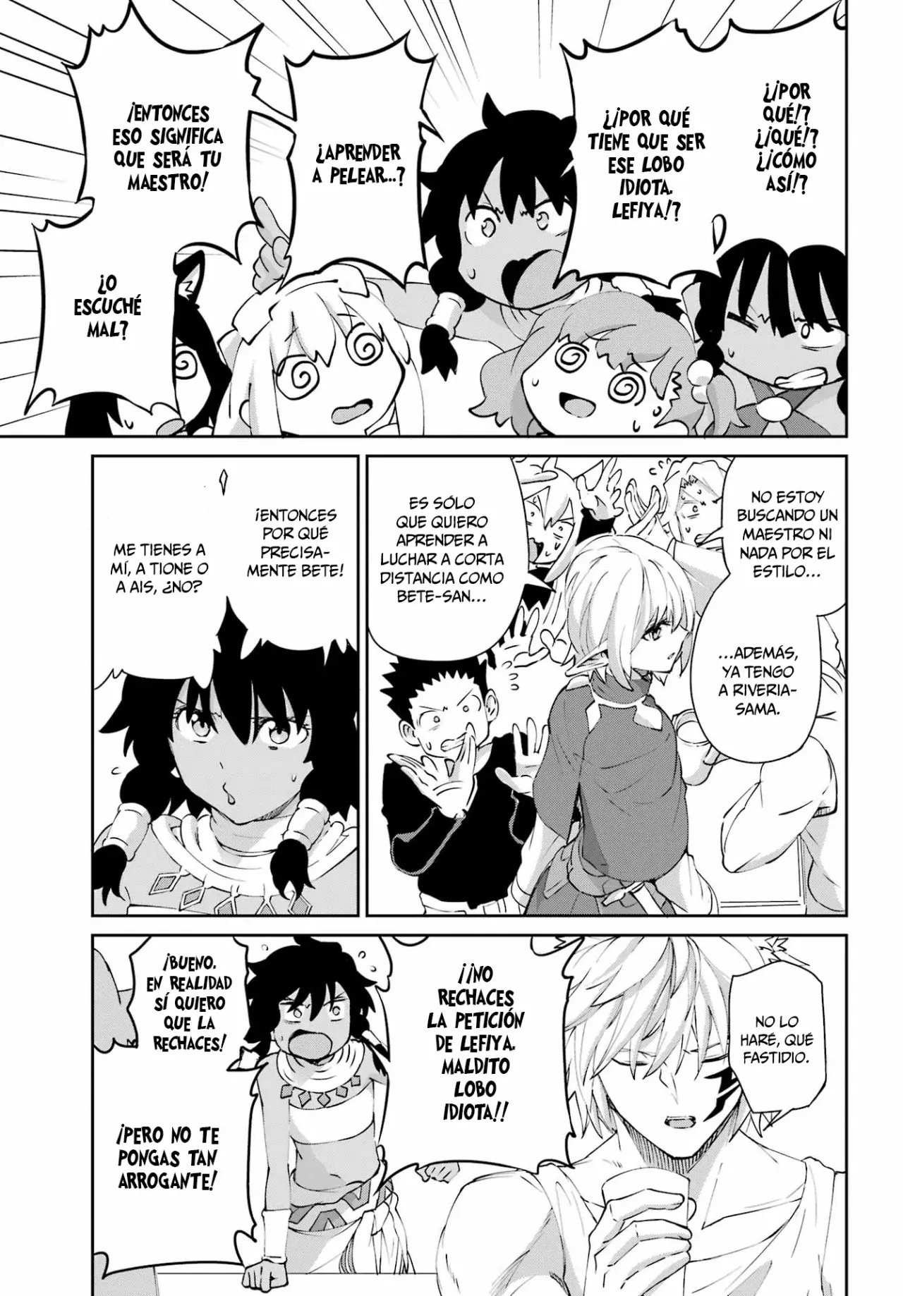 Dungeon Ni Deai Wo Motomeru No Wa Machigatteiru Darou Ka Gaiden: Sword Oratoria - Capítulo 140 - Página 42 - LectorTMOo