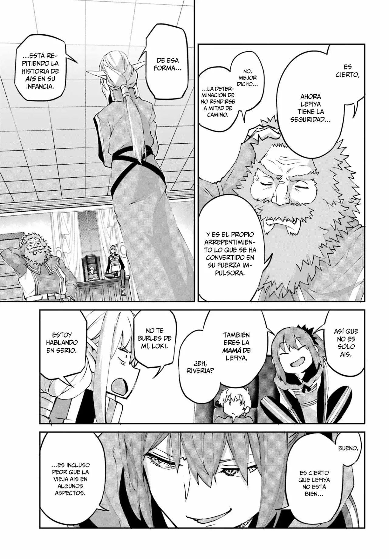 Dungeon Ni Deai Wo Motomeru No Wa Machigatteiru Darou Ka Gaiden: Sword Oratoria - Capítulo 141 - Página 32 - LectorTMOo