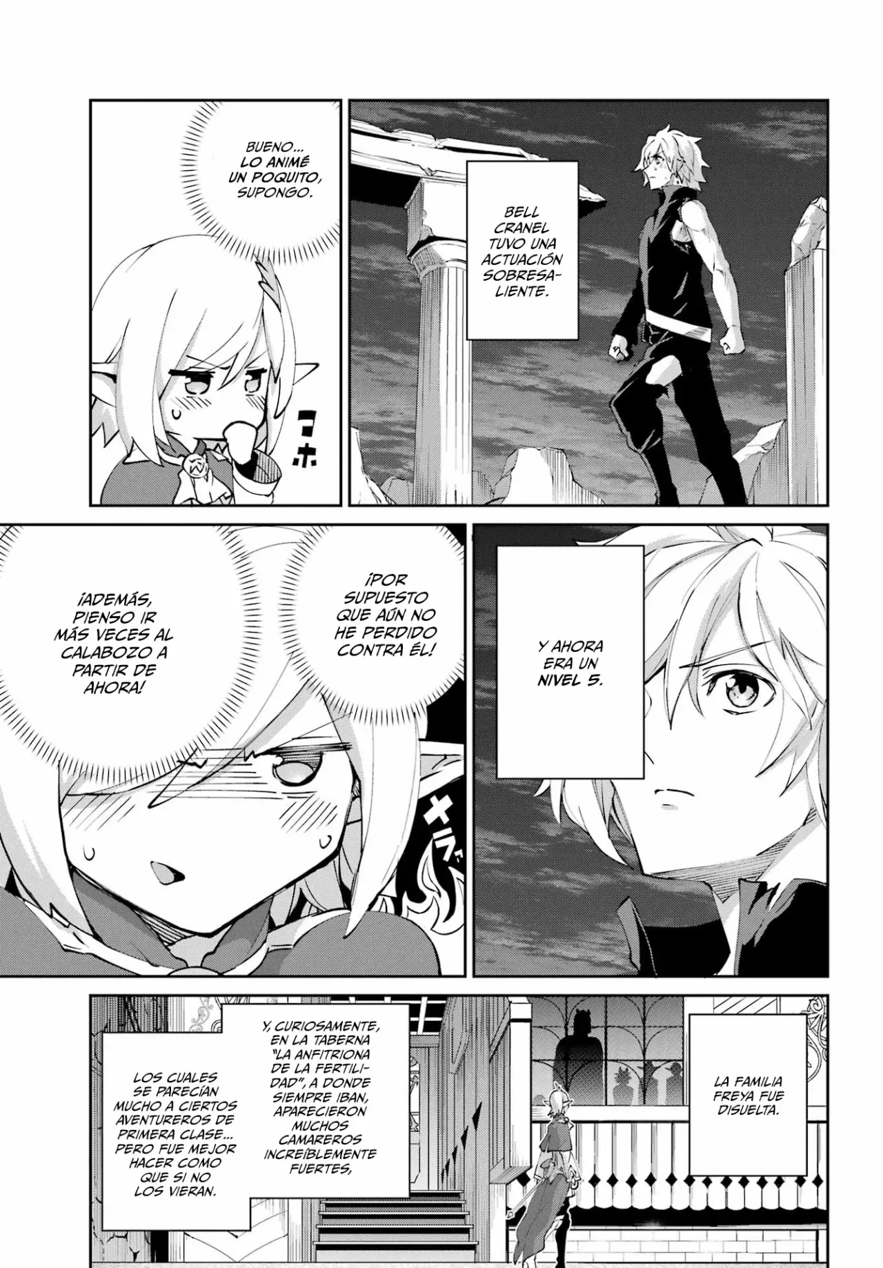 Dungeon Ni Deai Wo Motomeru No Wa Machigatteiru Darou Ka Gaiden: Sword Oratoria - Capítulo 141 - Página 42 - LectorTMOo