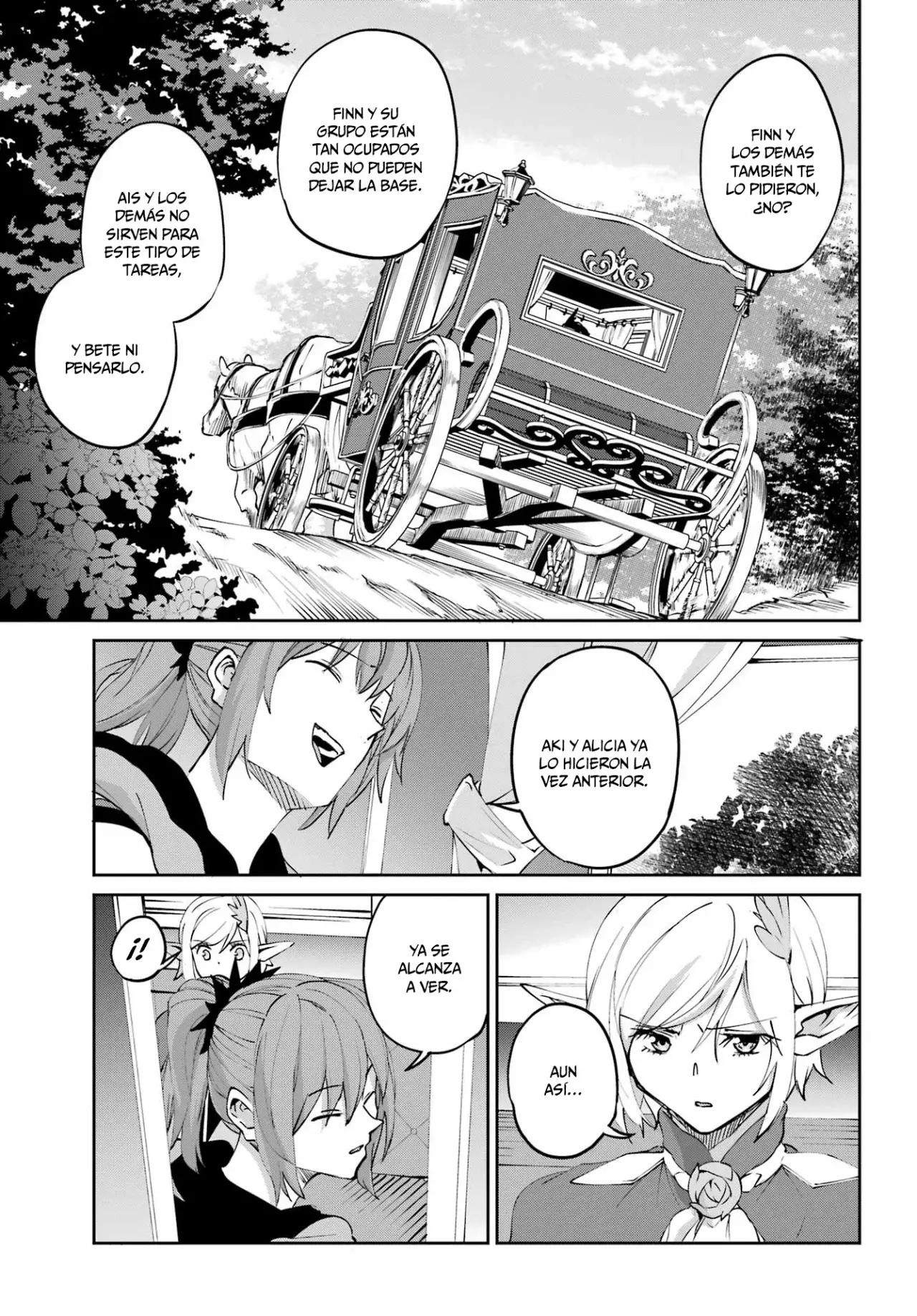 Dungeon Ni Deai Wo Motomeru No Wa Machigatteiru Darou Ka Gaiden: Sword Oratoria - Capítulo 141 - Página 48 - LectorTMOo