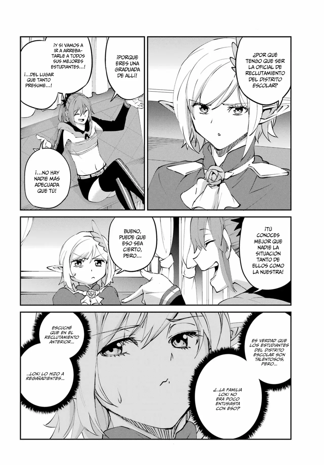 Dungeon Ni Deai Wo Motomeru No Wa Machigatteiru Darou Ka Gaiden: Sword Oratoria - Capítulo 141 - Página 52 - LectorTMOo
