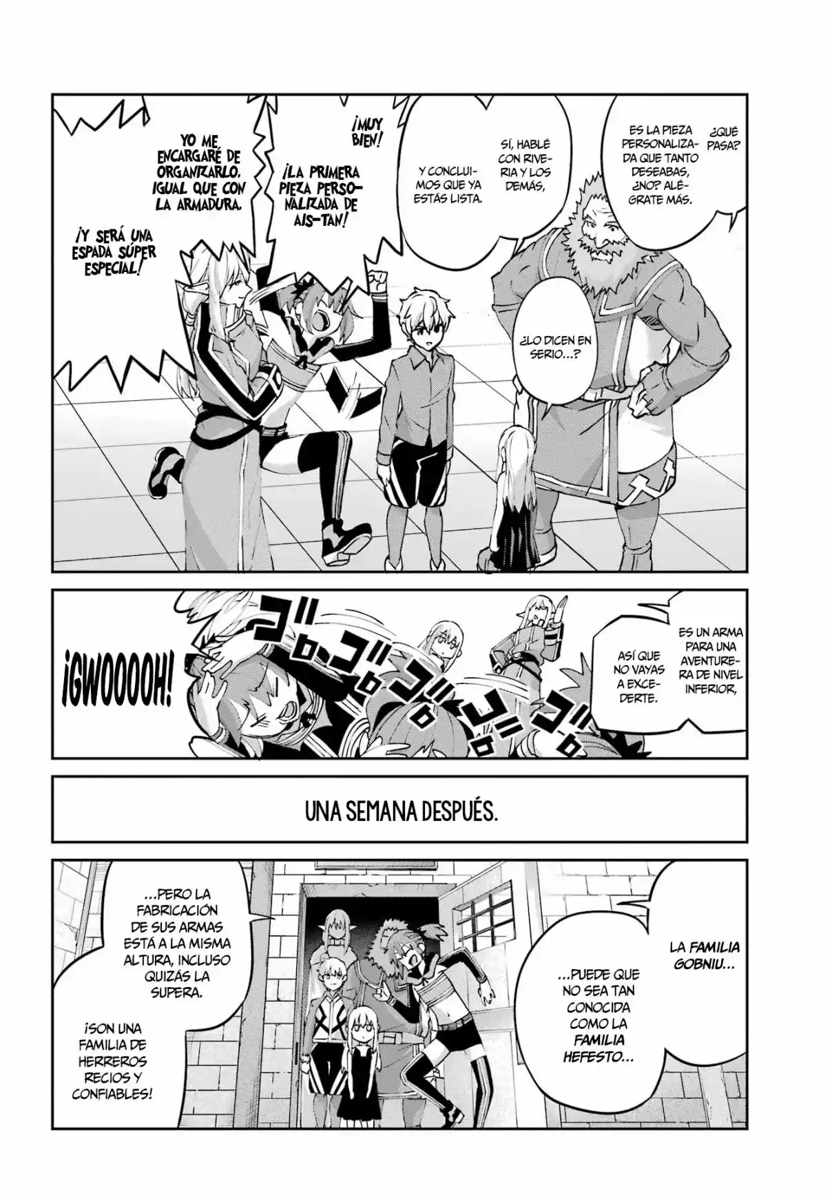 Dungeon Ni Deai Wo Motomeru No Wa Machigatteiru Darou Ka Gaiden: Sword Oratoria - Capítulo 143 - Página 49 - LectorTMOo