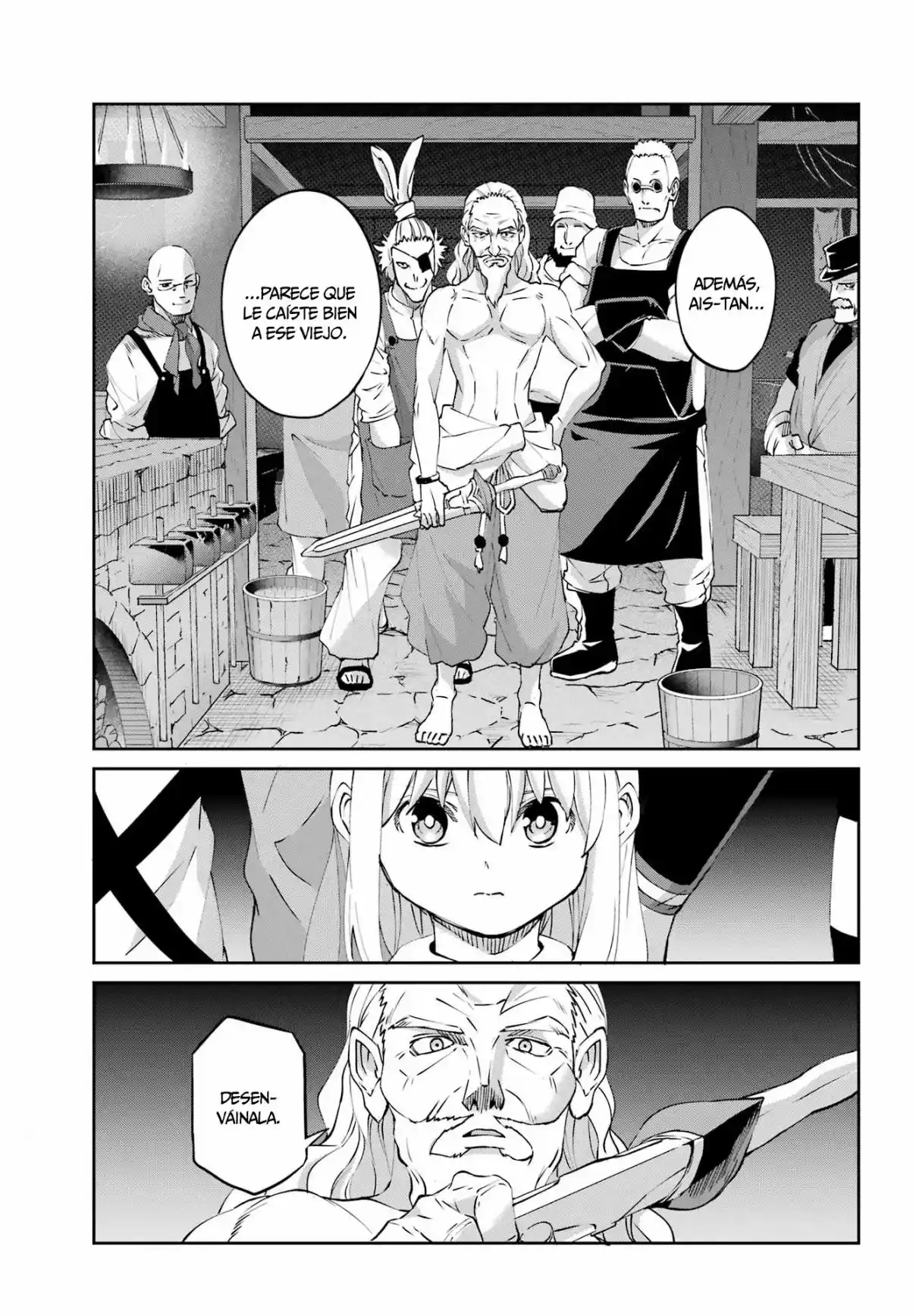 Dungeon Ni Deai Wo Motomeru No Wa Machigatteiru Darou Ka Gaiden: Sword Oratoria - Capítulo 143 - Página 50 - LectorTMOo