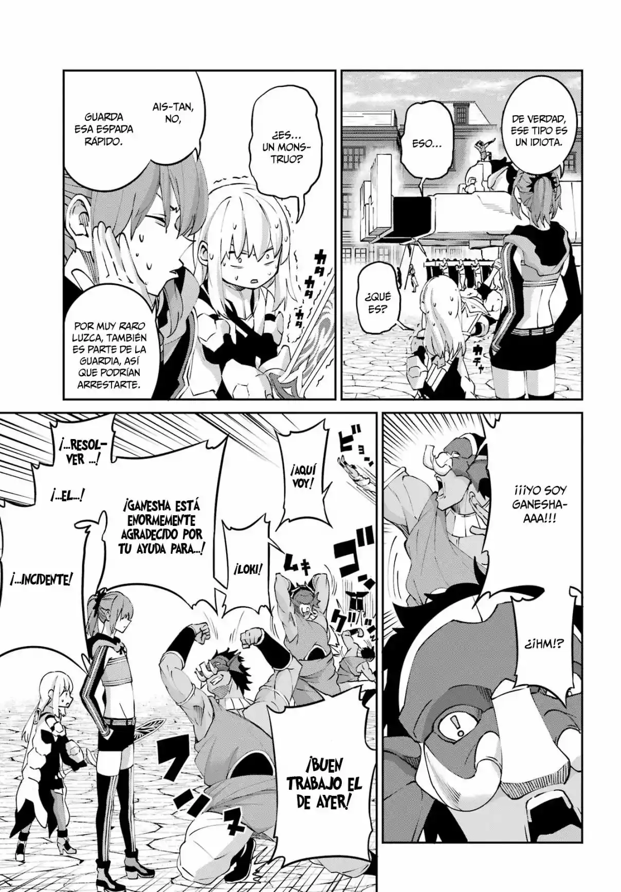 Dungeon Ni Deai Wo Motomeru No Wa Machigatteiru Darou Ka Gaiden: Sword Oratoria - Capítulo 144 - Página 18 - LectorTMOo
