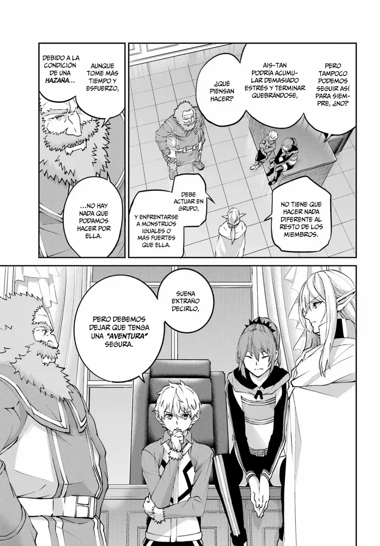 Dungeon Ni Deai Wo Motomeru No Wa Machigatteiru Darou Ka Gaiden: Sword Oratoria - Capítulo 144 - Página 46 - LectorTMOo
