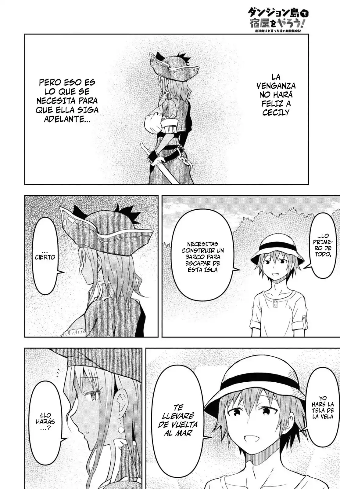 Dungeon Tou De Yadoya O Yarou! Souzou Mahou O Moratta Ore No Hosoude Hanjouki - Capítulo 10 - Página 21 - LectorTMOo