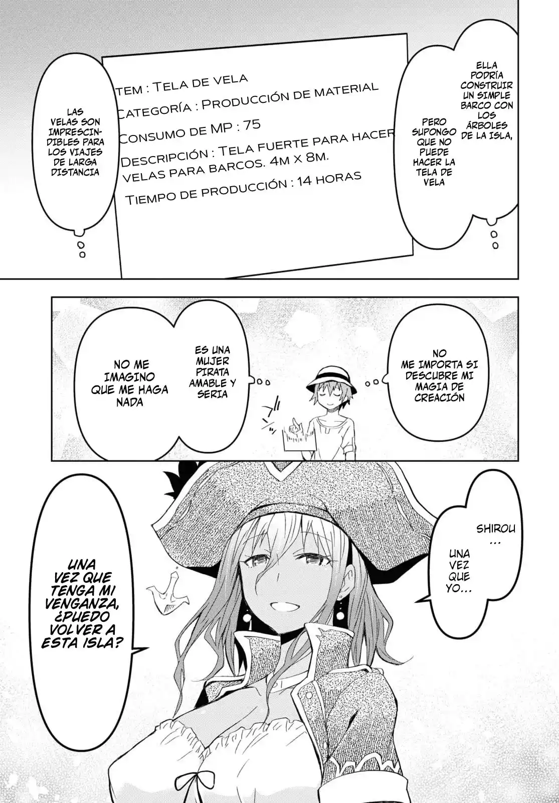Dungeon Tou De Yadoya O Yarou! Souzou Mahou O Moratta Ore No Hosoude Hanjouki - Capítulo 10 - Página 22 - LectorTMOo