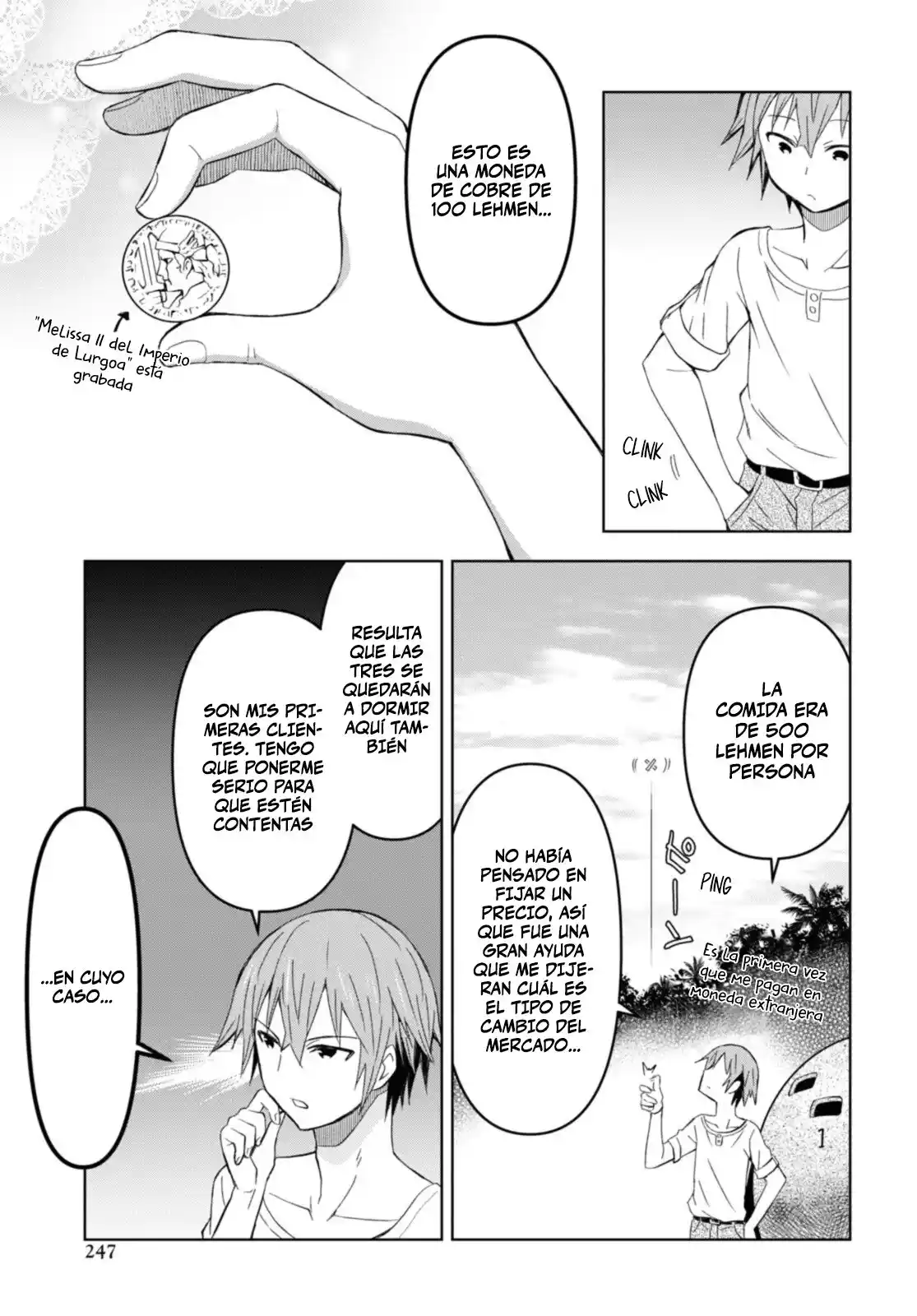 Dungeon Tou De Yadoya O Yarou! Souzou Mahou O Moratta Ore No Hosoude Hanjouki - Capítulo 13 - Página 11 - LectorTMOo