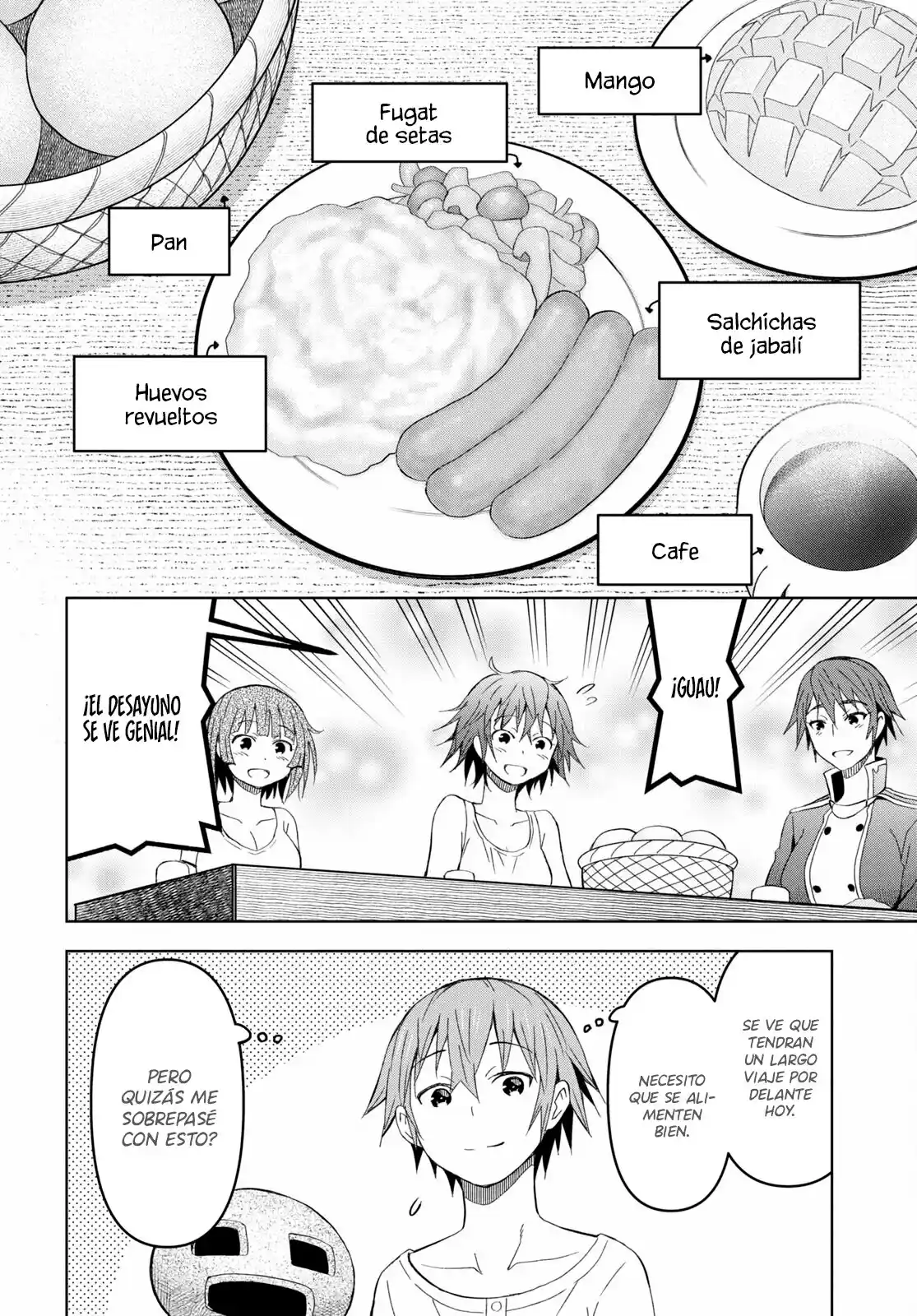 Dungeon Tou De Yadoya O Yarou! Souzou Mahou O Moratta Ore No Hosoude Hanjouki - Capítulo 14 - Página 11 - LectorTMOo