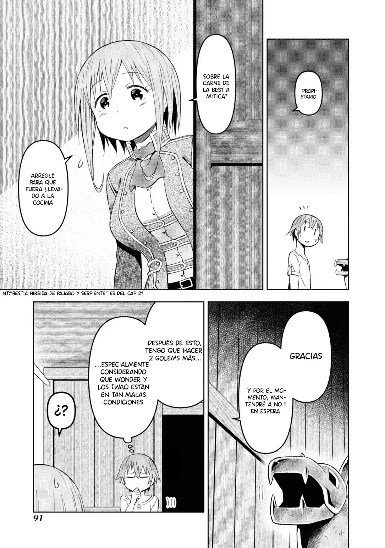 Dungeon Tou De Yadoya O Yarou! Souzou Mahou O Moratta Ore No Hosoude Hanjouki - Capítulo 22 - Página 4 - LectorTMOo