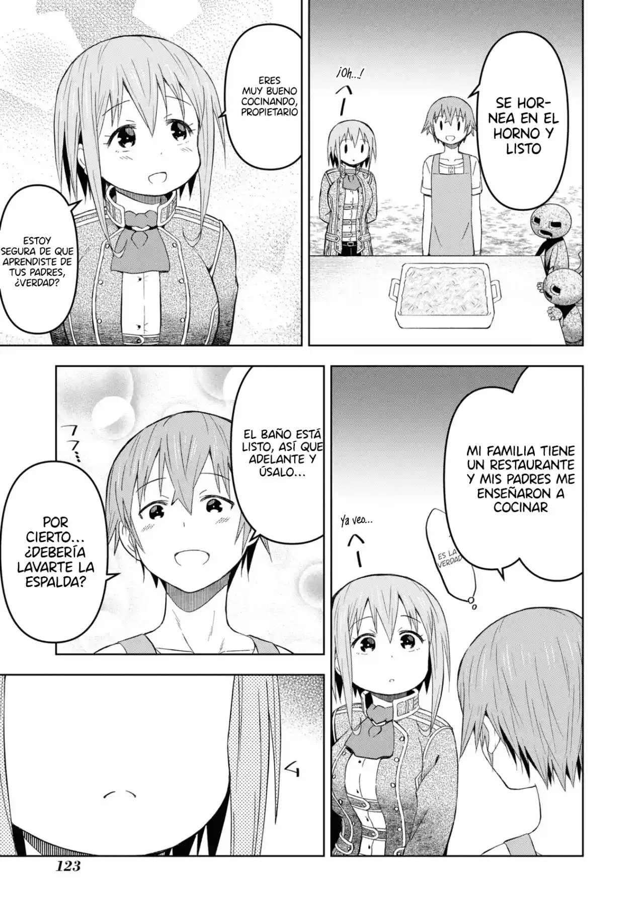 Dungeon Tou De Yadoya O Yarou! Souzou Mahou O Moratta Ore No Hosoude Hanjouki - Capítulo 23 - Página 5 - LectorTMOo