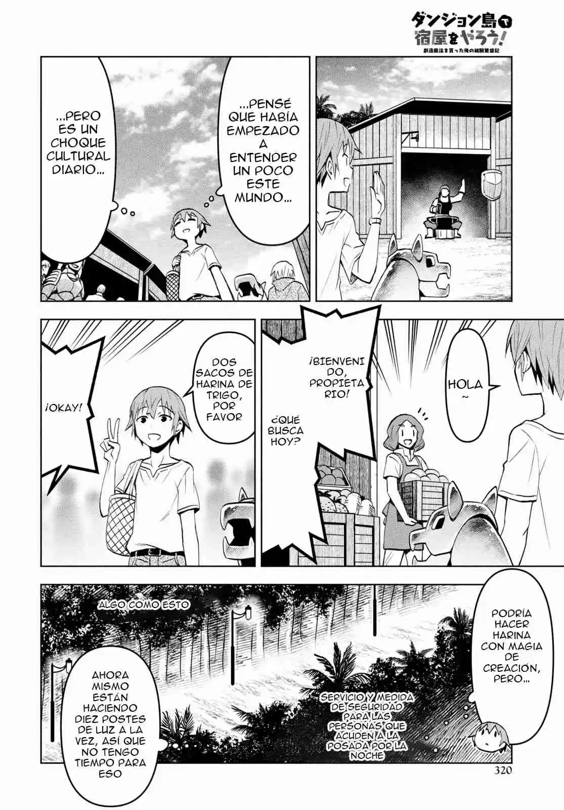 Dungeon Tou De Yadoya O Yarou! Souzou Mahou O Moratta Ore No Hosoude Hanjouki - Capítulo 37 - Página 24 - LectorTMOo