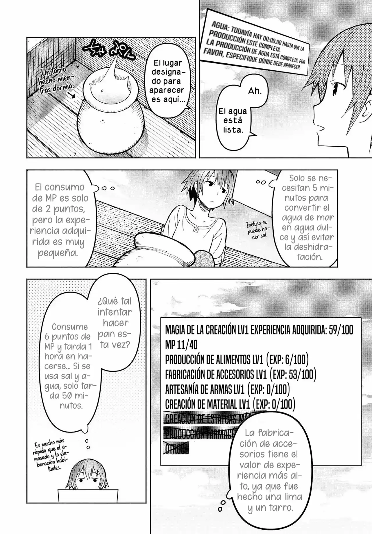Dungeon Tou De Yadoya O Yarou! Souzou Mahou O Moratta Ore No Hosoude Hanjouki - Capítulo 4 - Página 7 - LectorTMOo