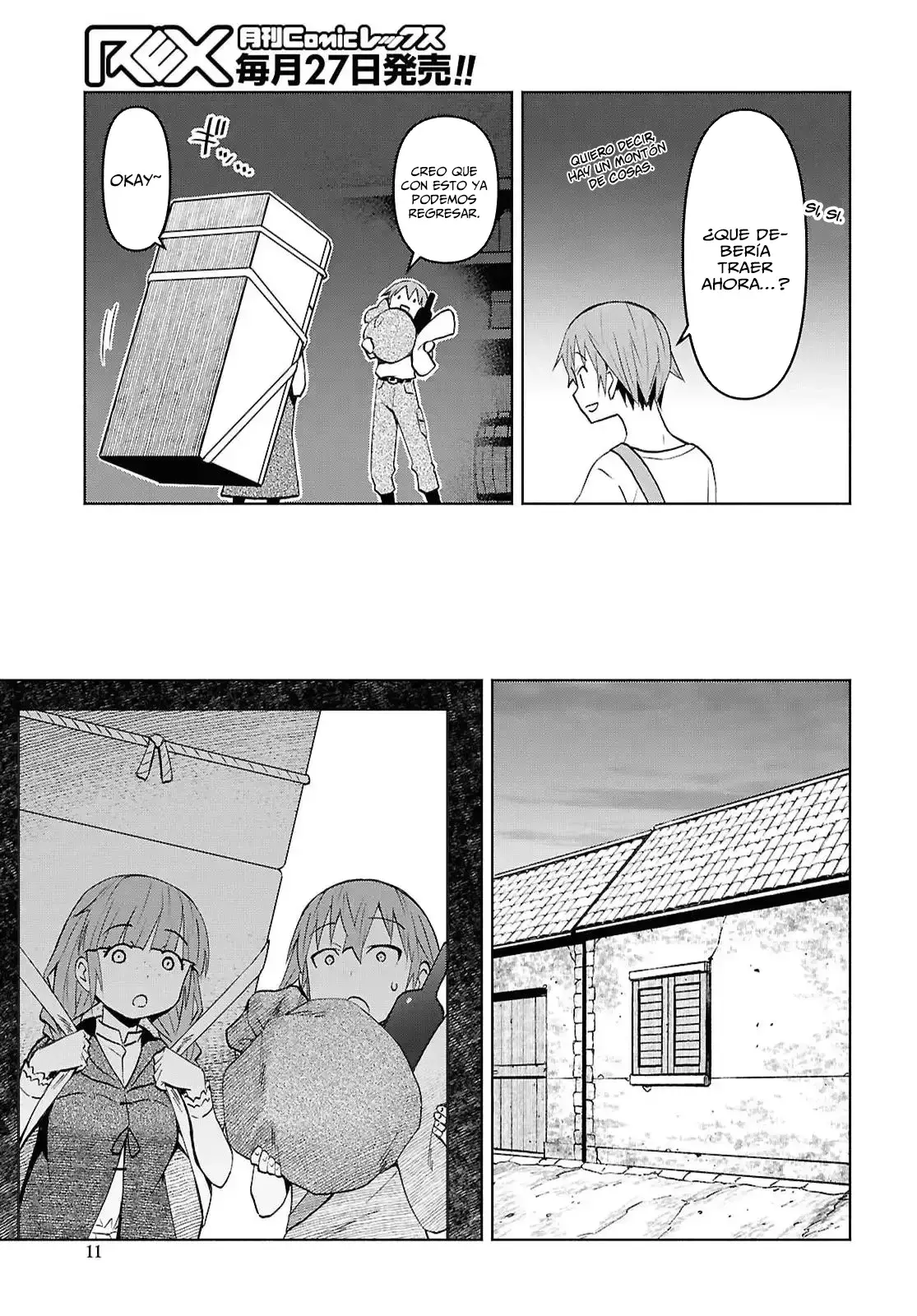 Dungeon Tou De Yadoya O Yarou! Souzou Mahou O Moratta Ore No Hosoude Hanjouki - Capítulo 54 - Página 11 - LectorTMOo