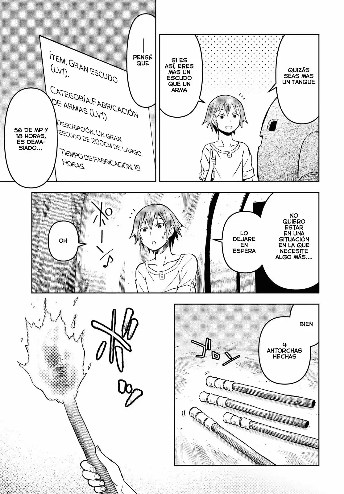 Dungeon Tou De Yadoya O Yarou! Souzou Mahou O Moratta Ore No Hosoude Hanjouki - Capítulo 7 - Página 23 - LectorTMOo