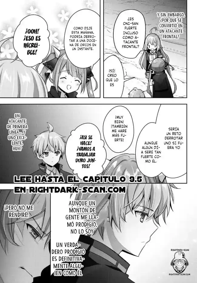 El "Aprendiz De Todo" Expulsado Del Grupo De Héroes ~ El Espadachín Que Se Convirtió En Mago De Apoyo Debido A Las Circunstancias Del Grupo, Se Convierte En El Más Fuerte capítulo 7.1 página 9